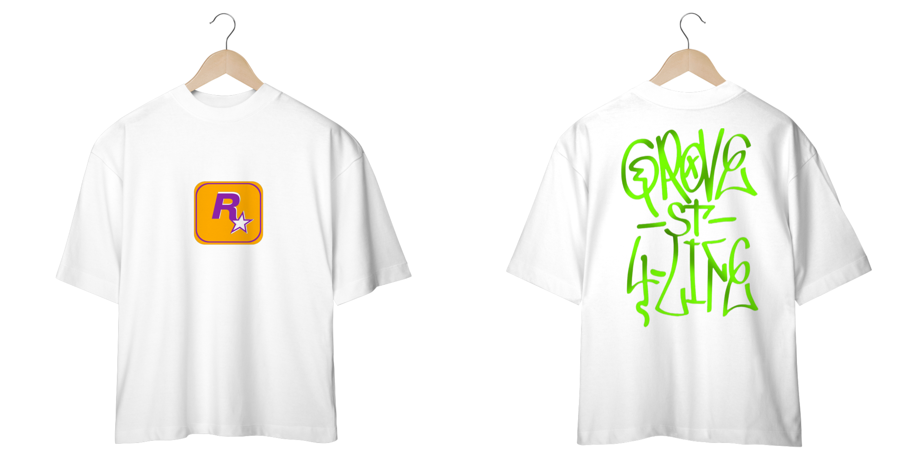 Camisa Oversized Vintage Grove GTA