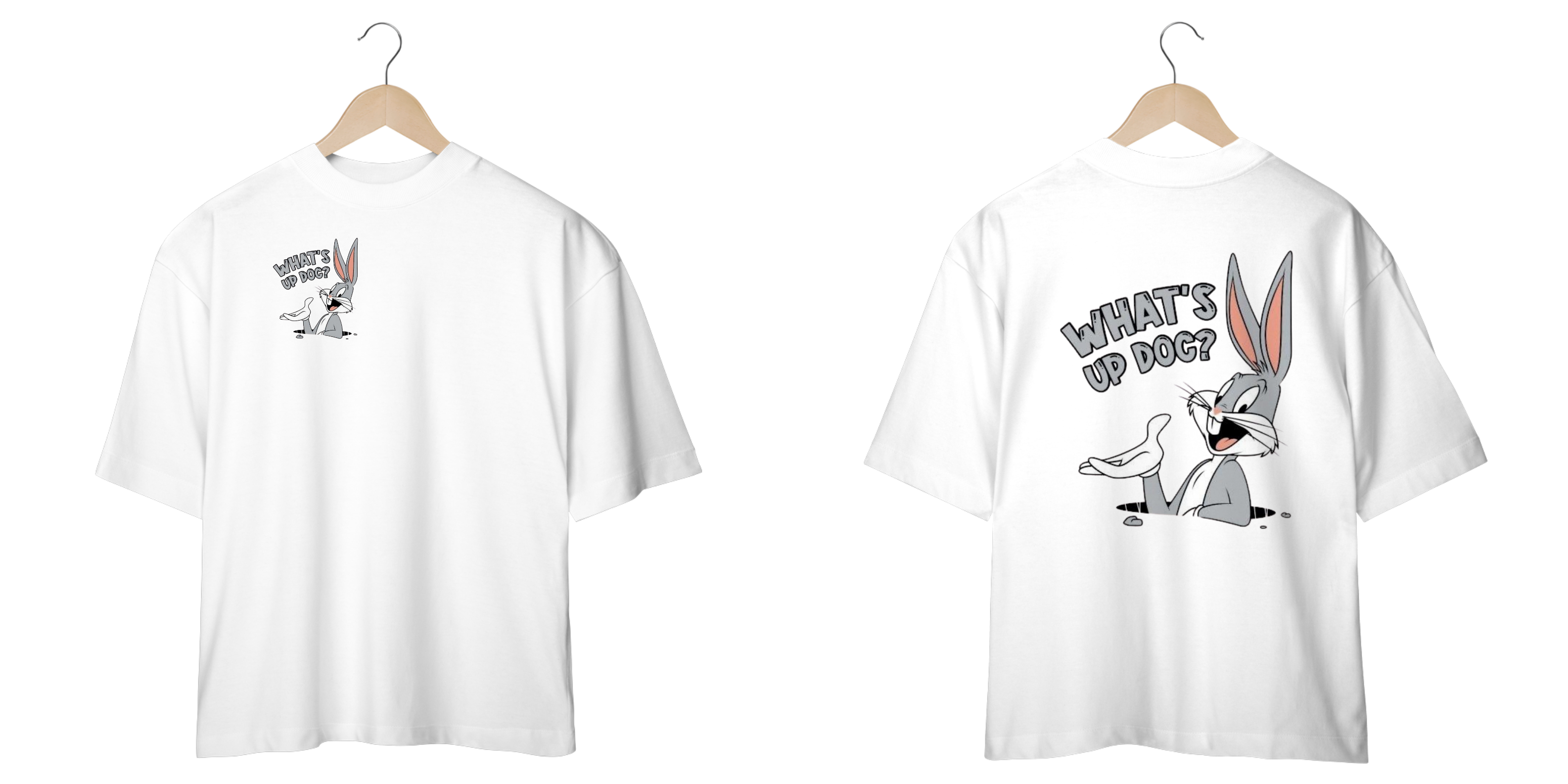 Camisa Oversized Perna Longa Vintage