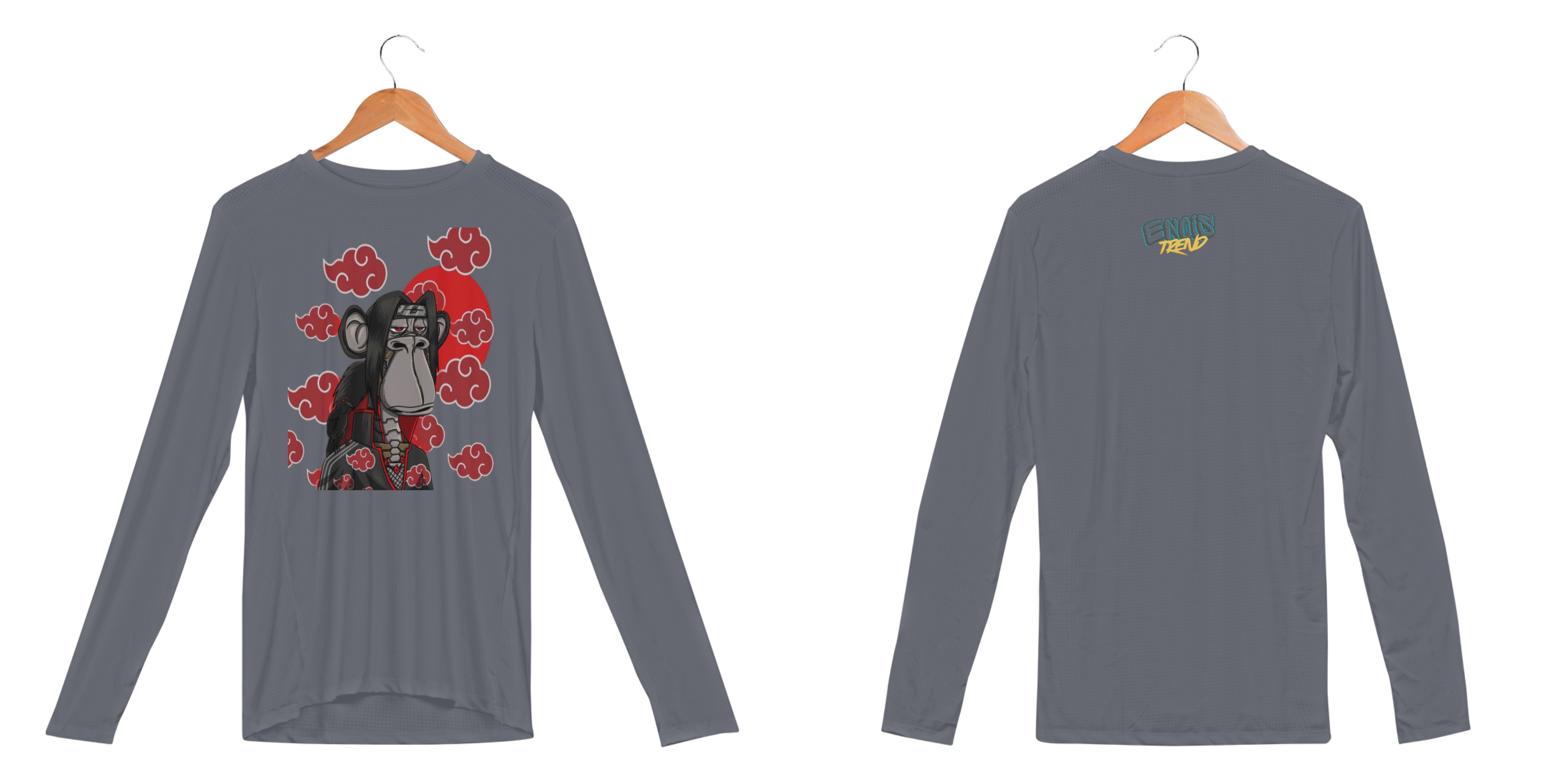 Camisa Manga Longa Sport Dry UV Unisex NFTs  Itachi Uchiha