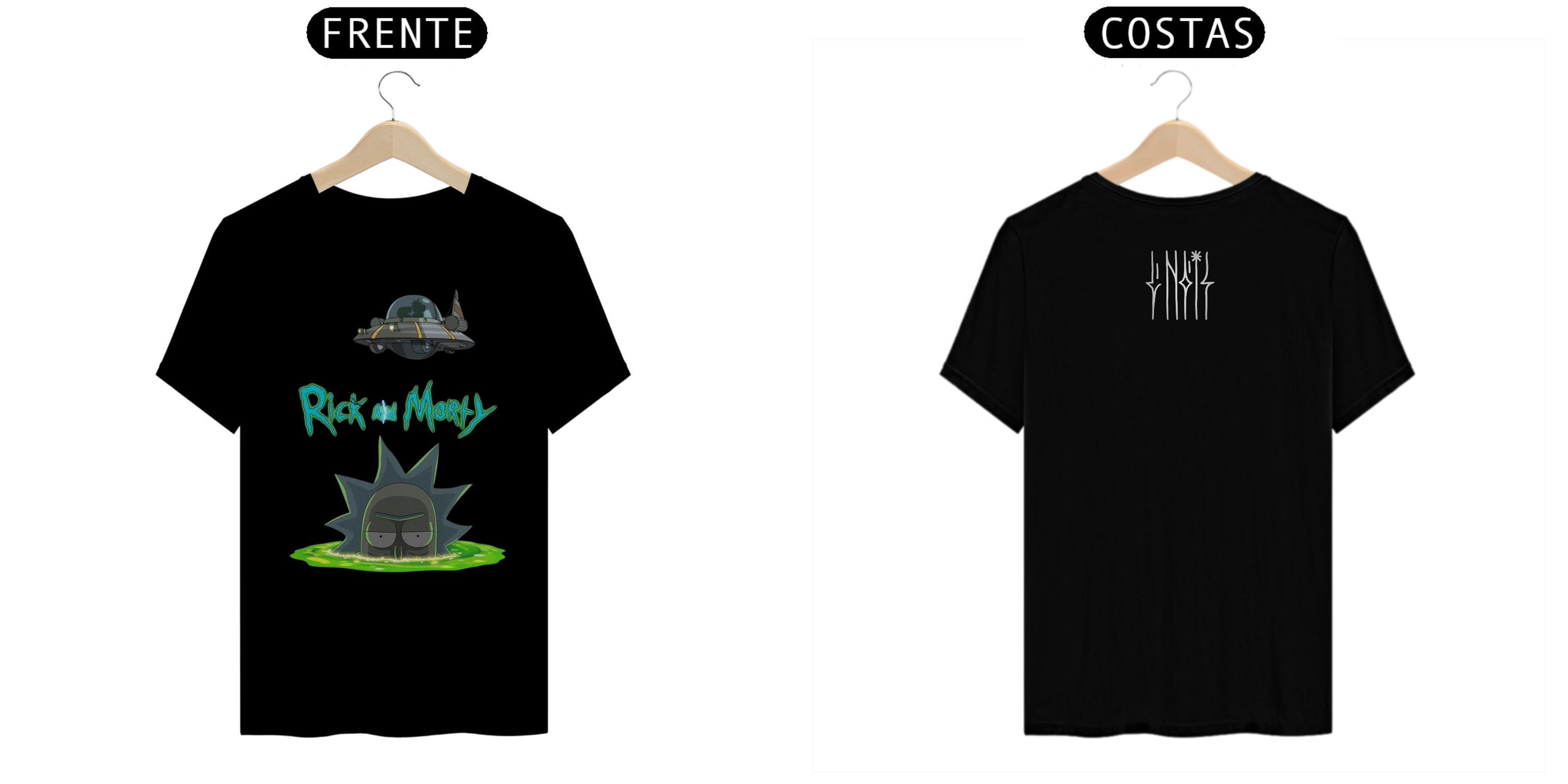 Camisa T-Shirt Prime Unisex ENOISTrend, Rick and Morty