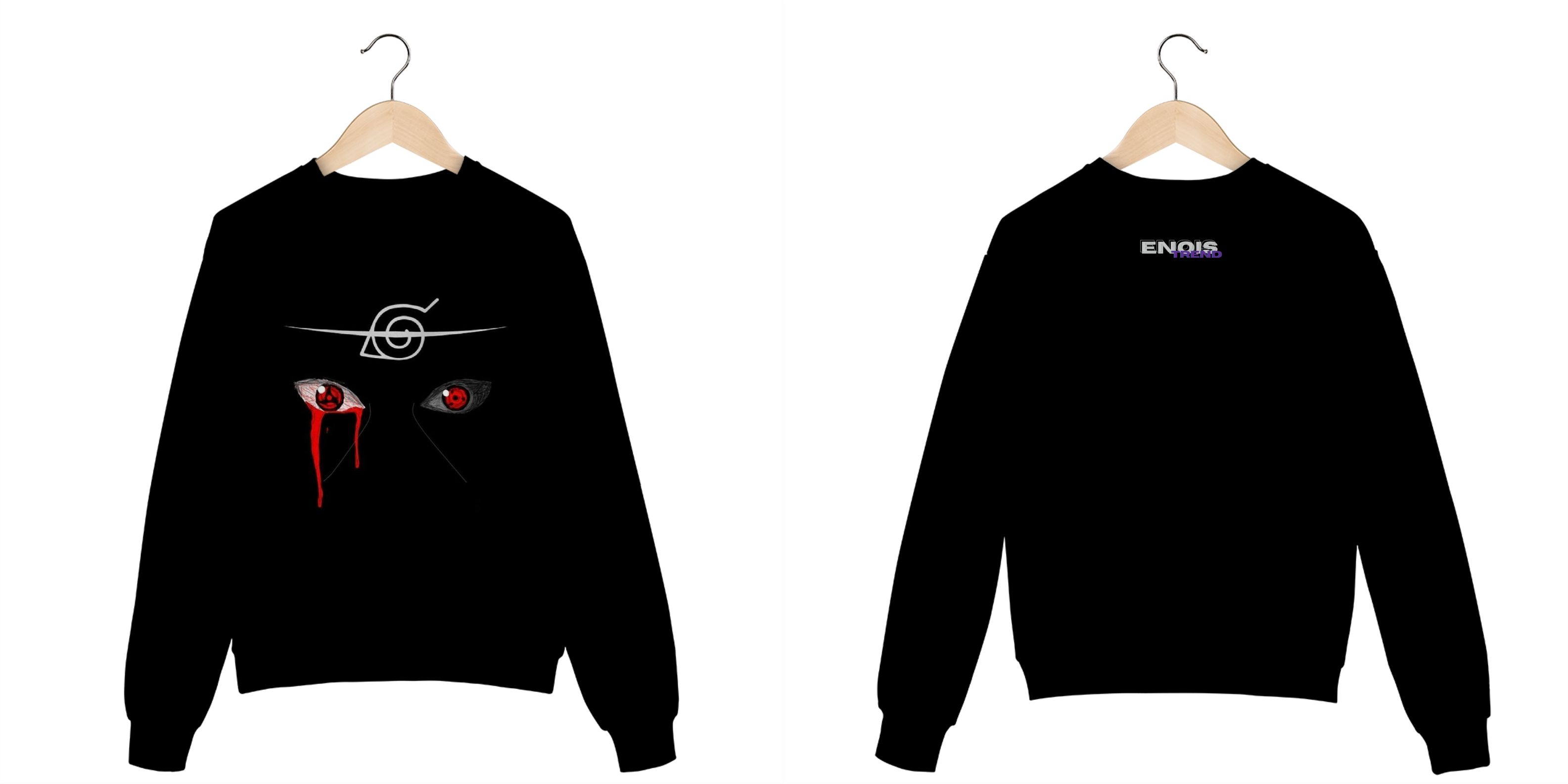 Moletom Fechado EnoisTrend, Mangekyou Sharingan