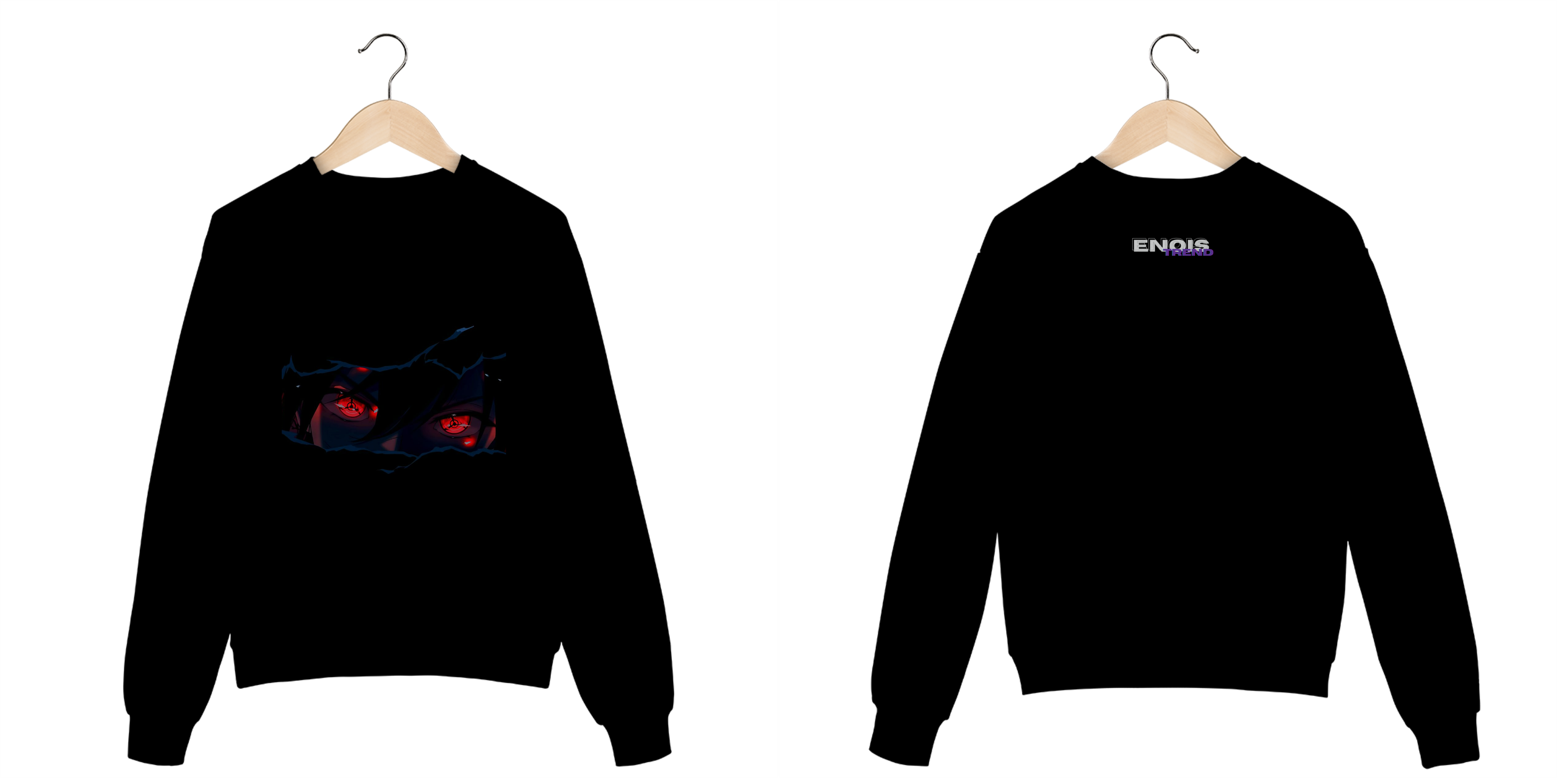 Moletom Fechado EnoisTrend, Sasuke