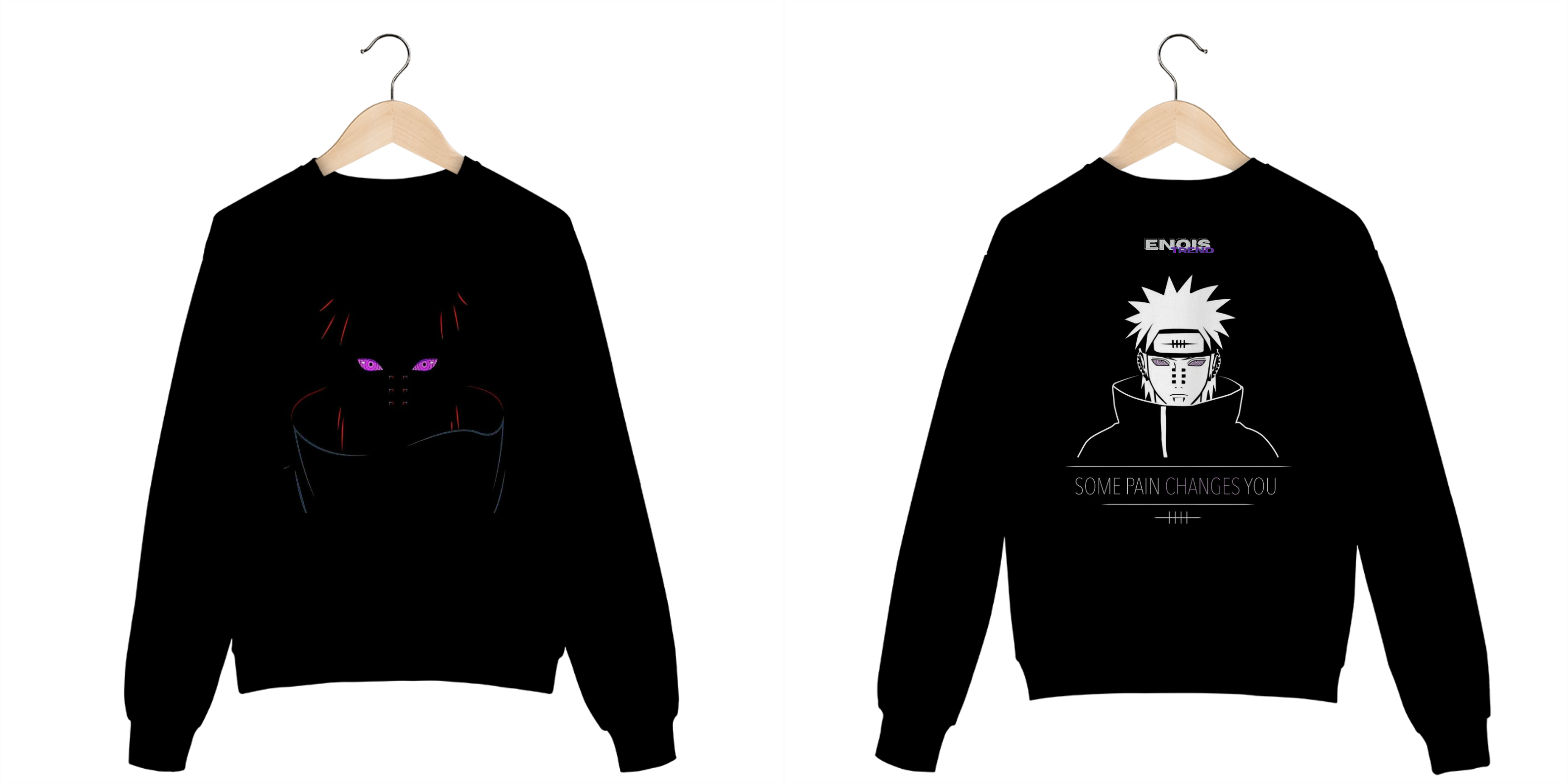Moletom Fechado EnoisTrend, Pain Akatsuki