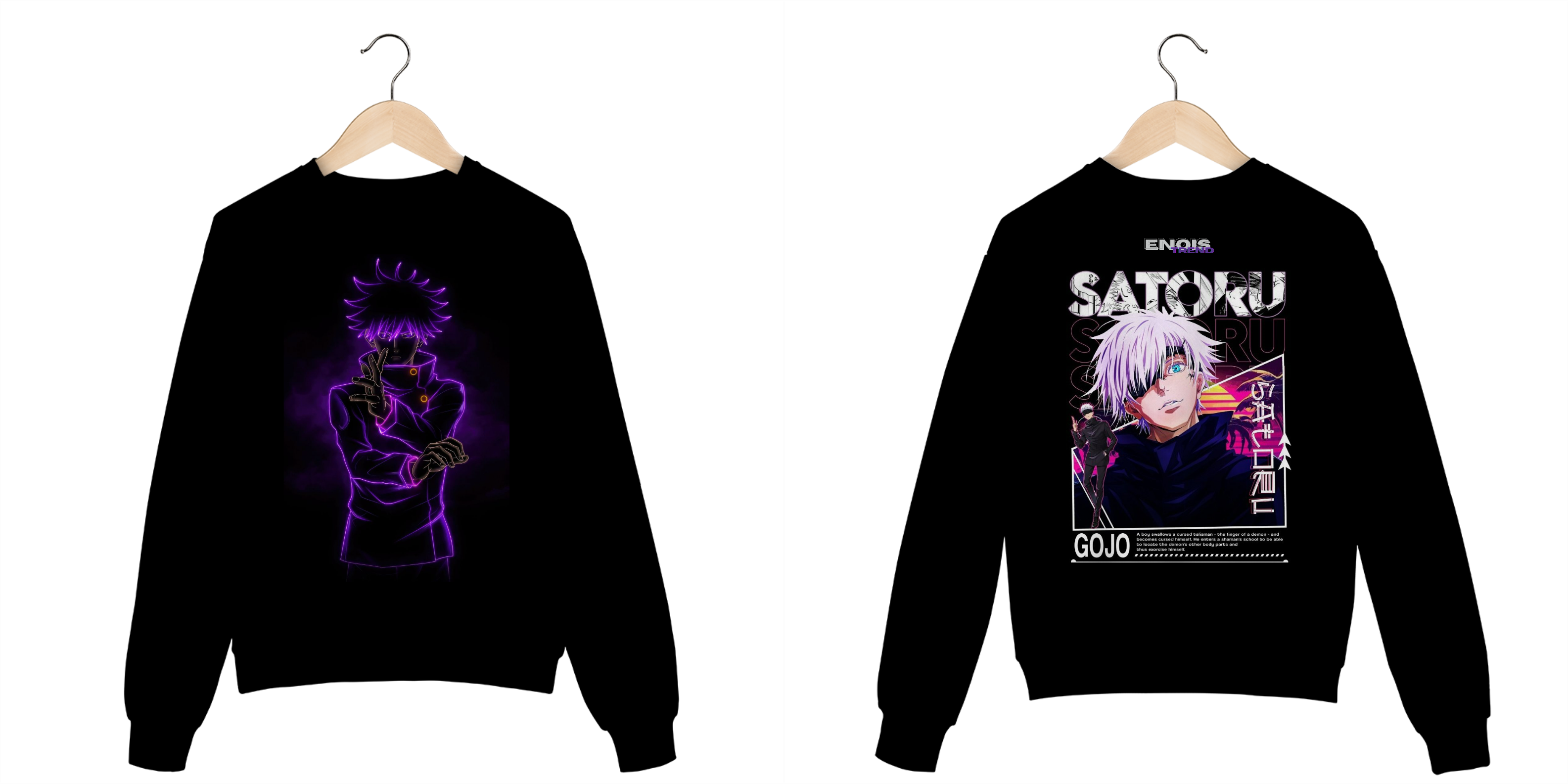 Moletom Fechado EnoisTrend, Jujutsu Kaisen