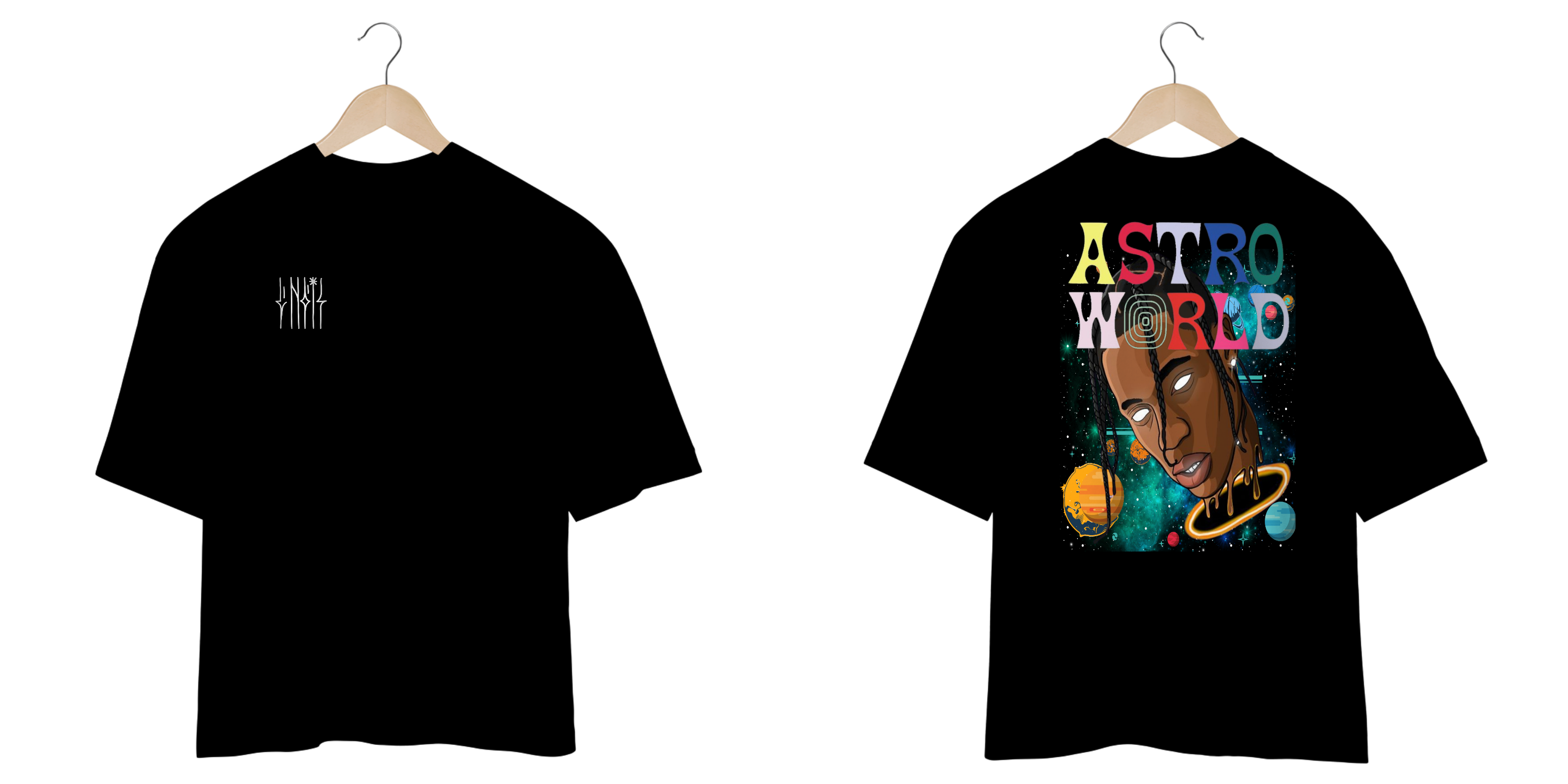 Camiseta Oversized Astro World 