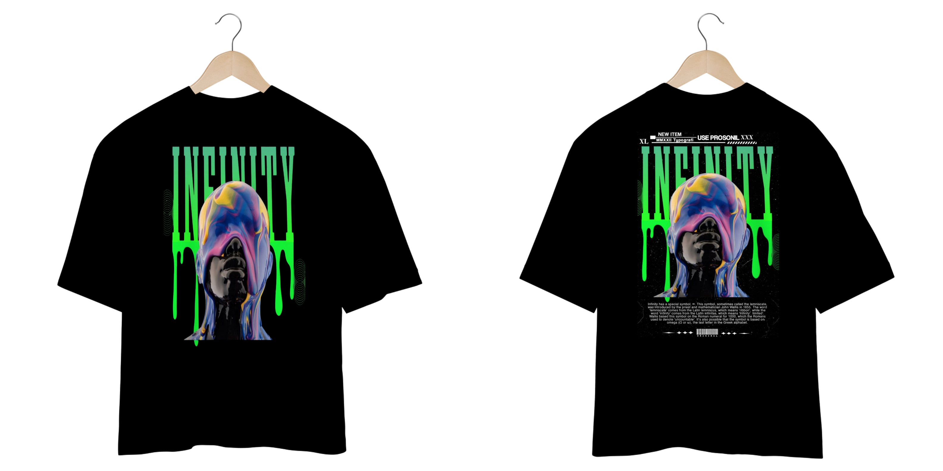 Camisa Oversized Vintage Infinity