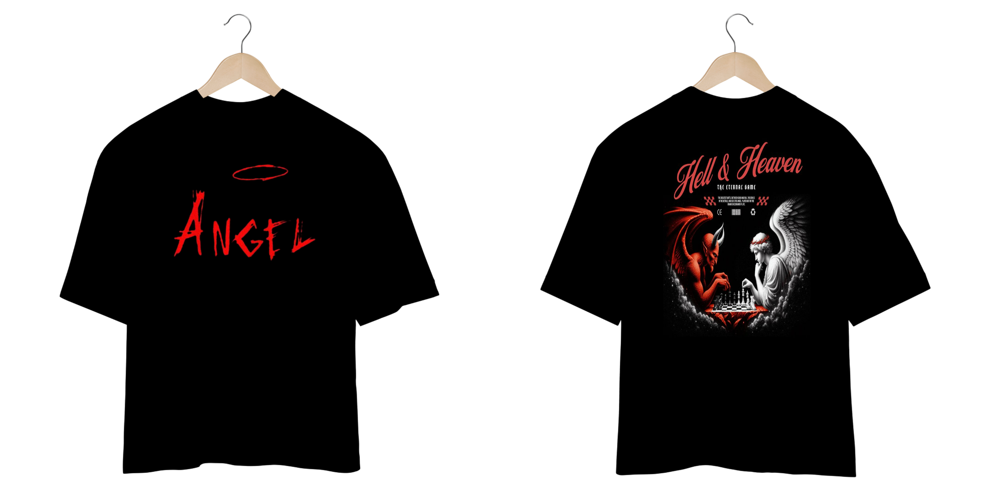 Camisa Oversized Vintage Angel