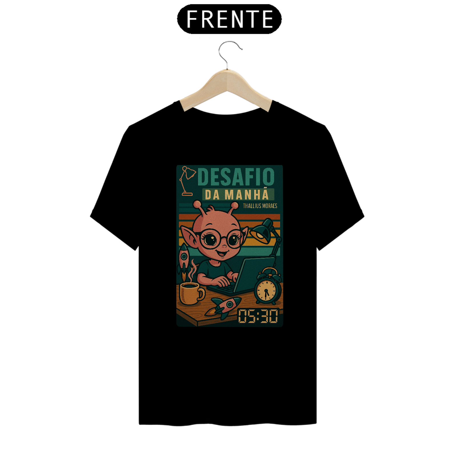Camiseta Desafio da Manhã - Estrelite