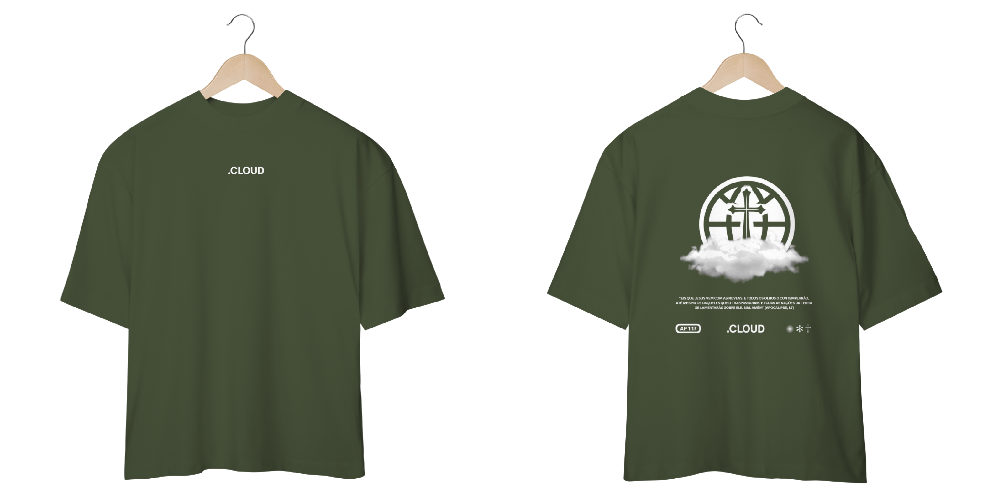 Camiseta Oversived .CLOUD 