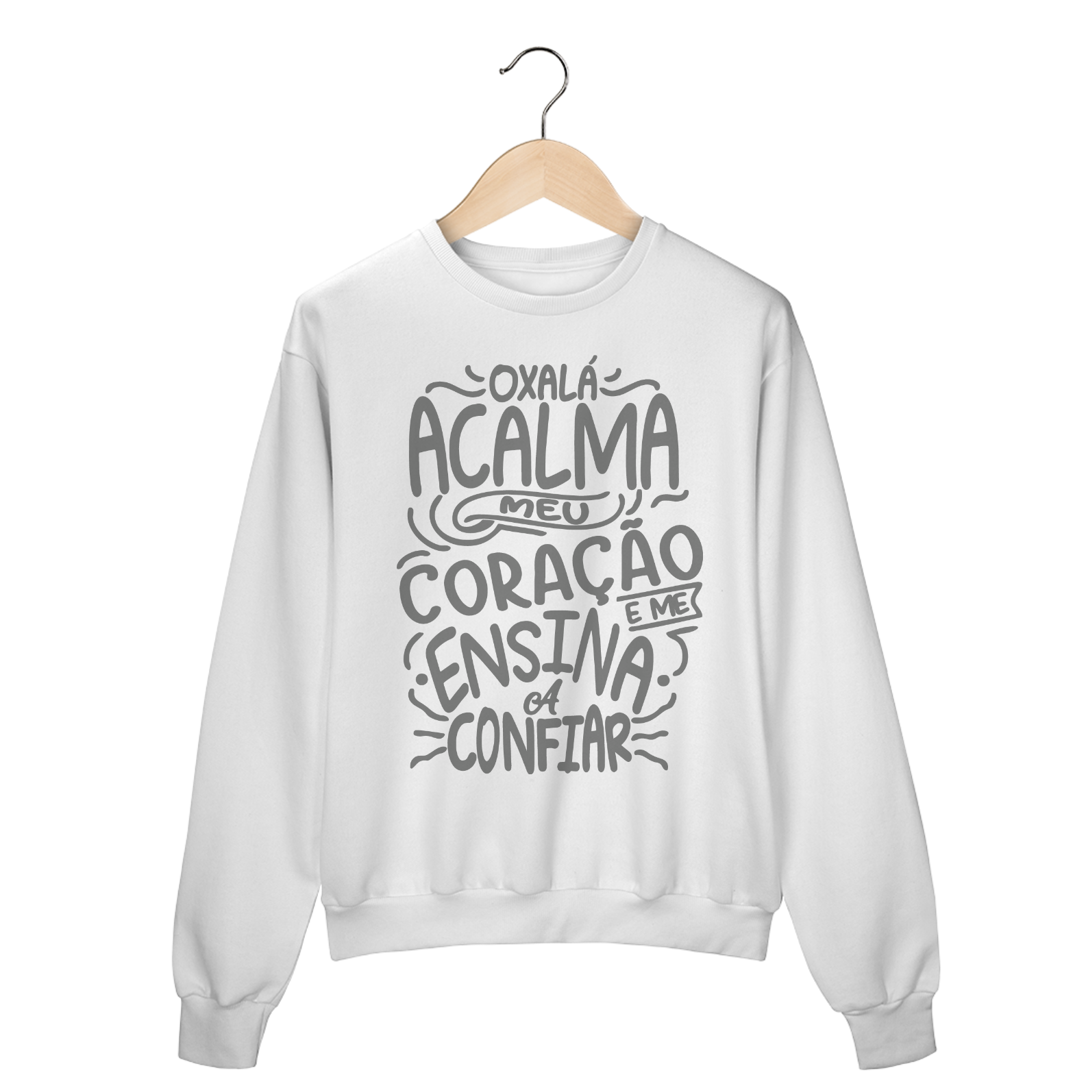 Oxalá acalma meu coração e me ensina a confiar