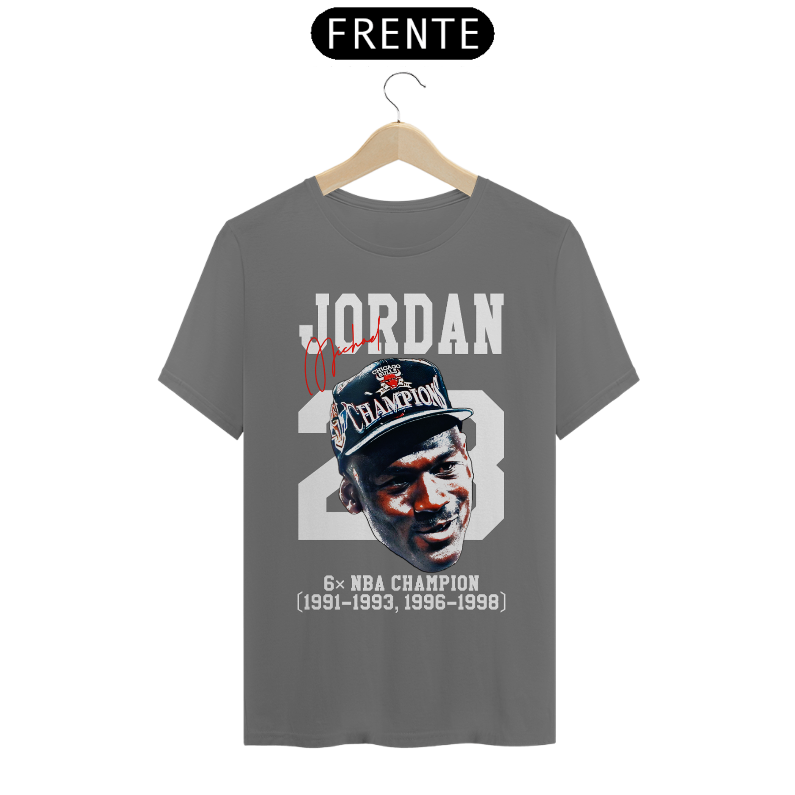 JORDAN 6 x NBA CHAMPION (1991 - 1993, 1996 - 1998)  