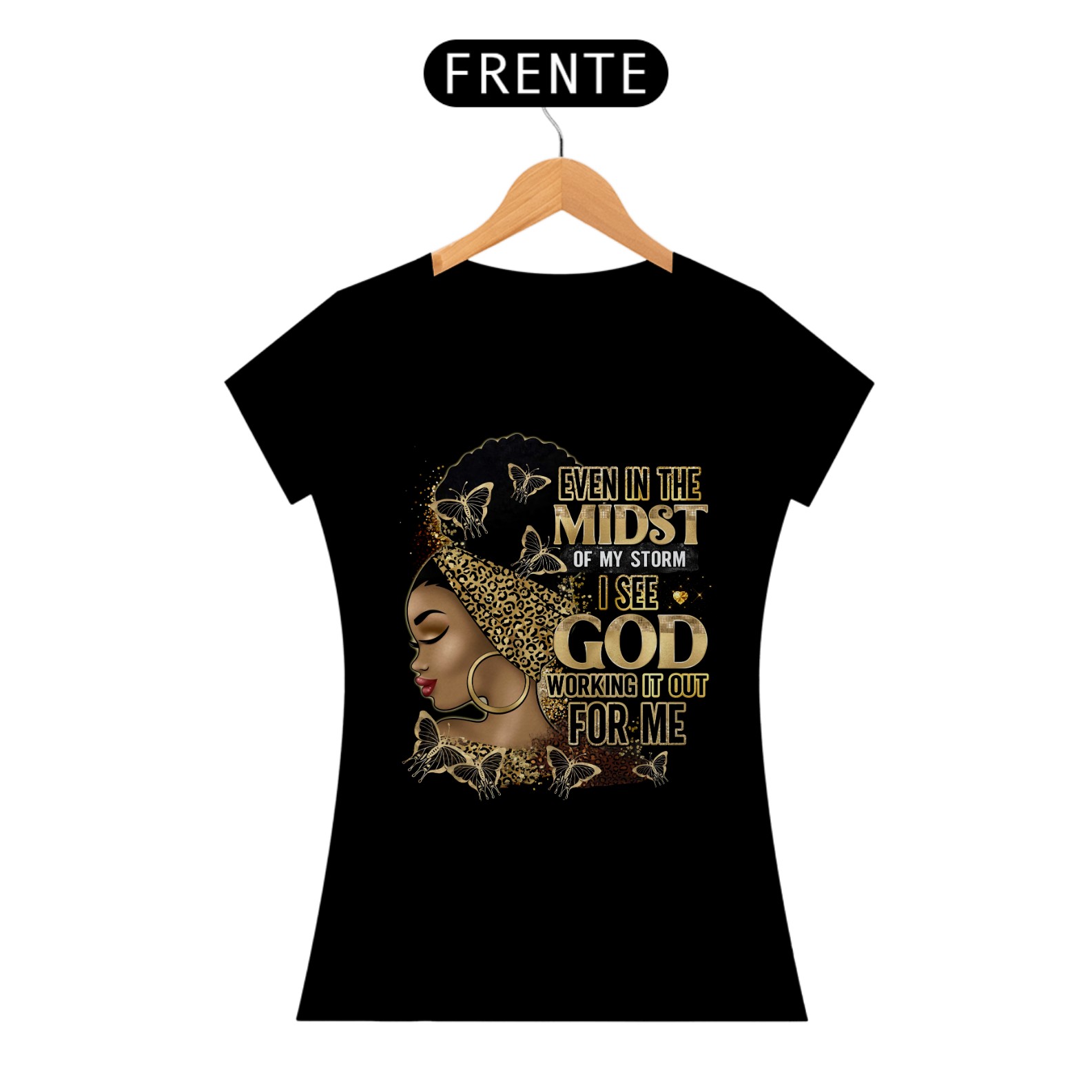  Even in the Midst of My Storm Black Woman II