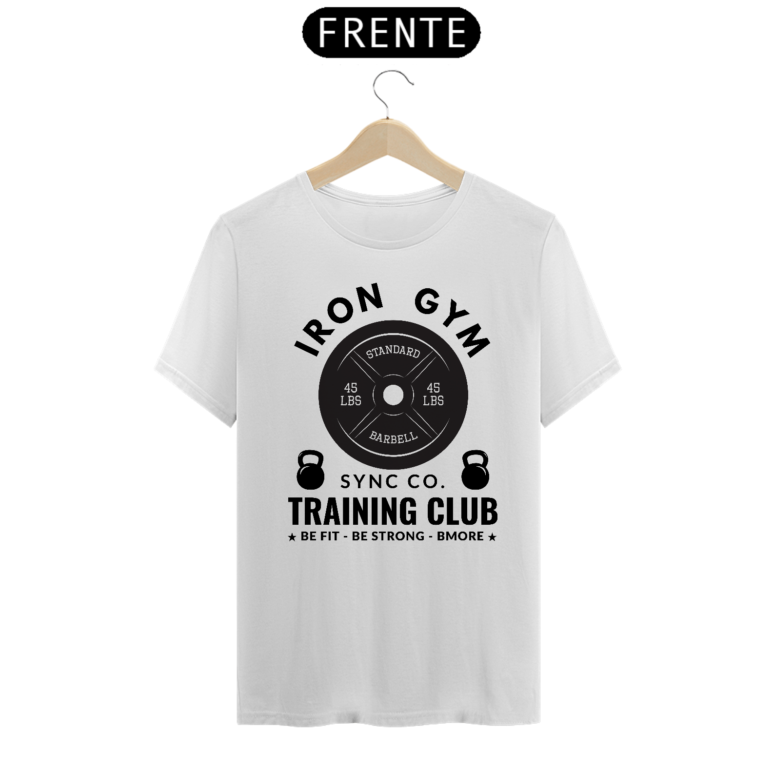 Camiseta Algodão Sync Iron