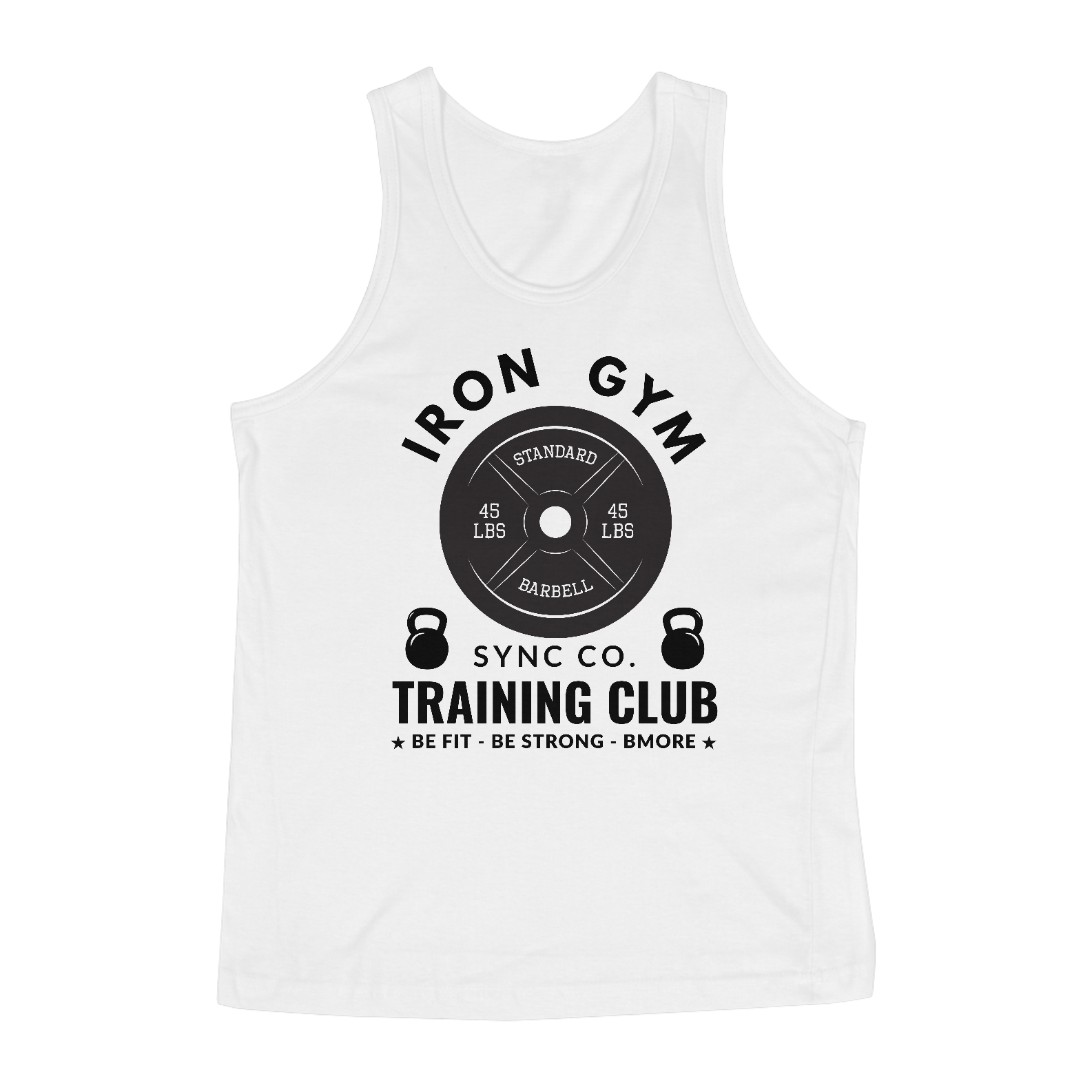 Camiseta Regata Algodão Sync Iron