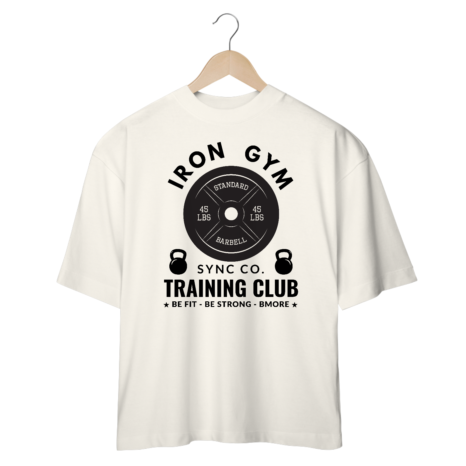 Camiseta Over Sync Iron