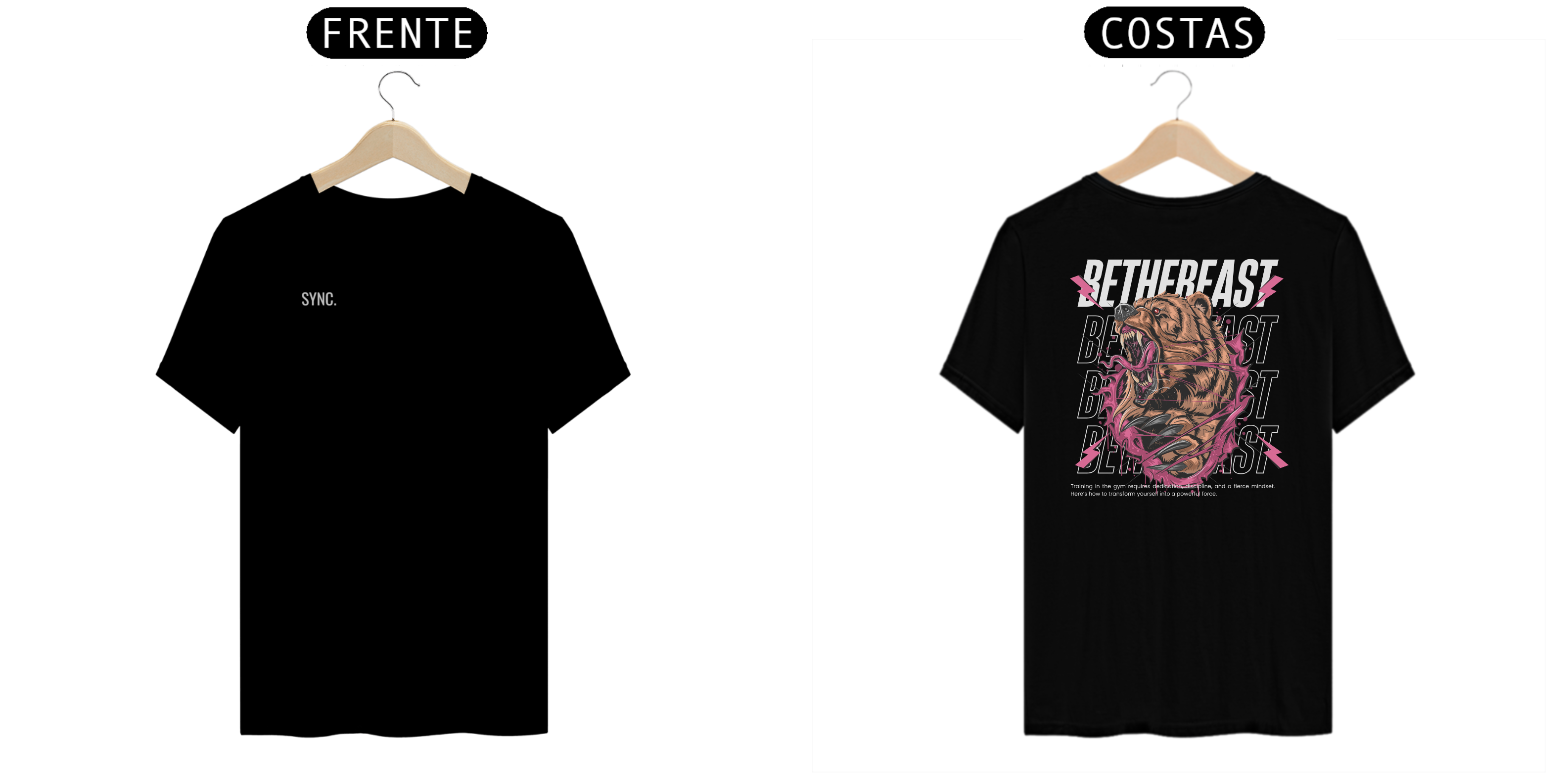 Camiseta Algodão Sync Bear