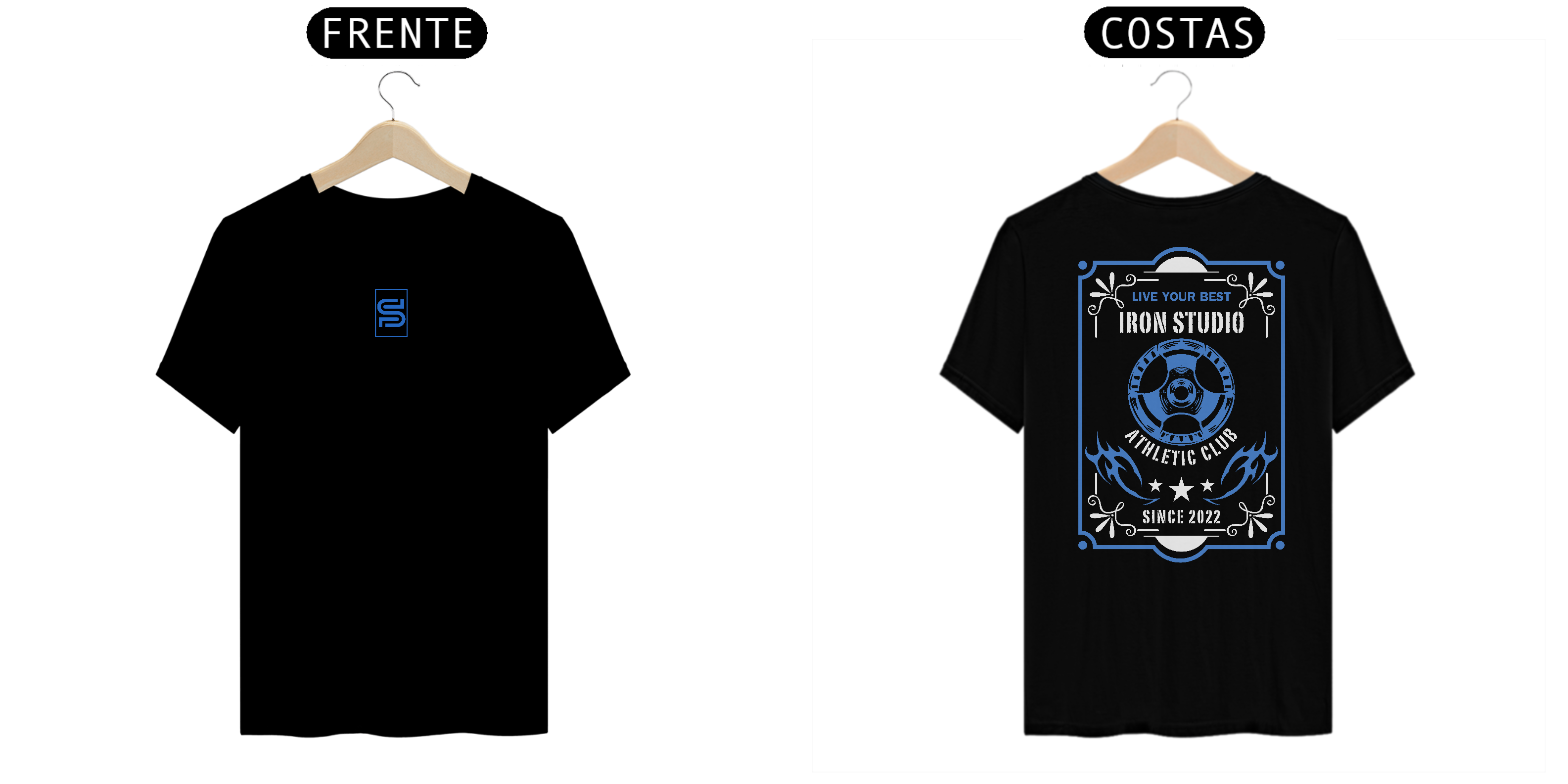 Camiseta Algodão Sync Iron