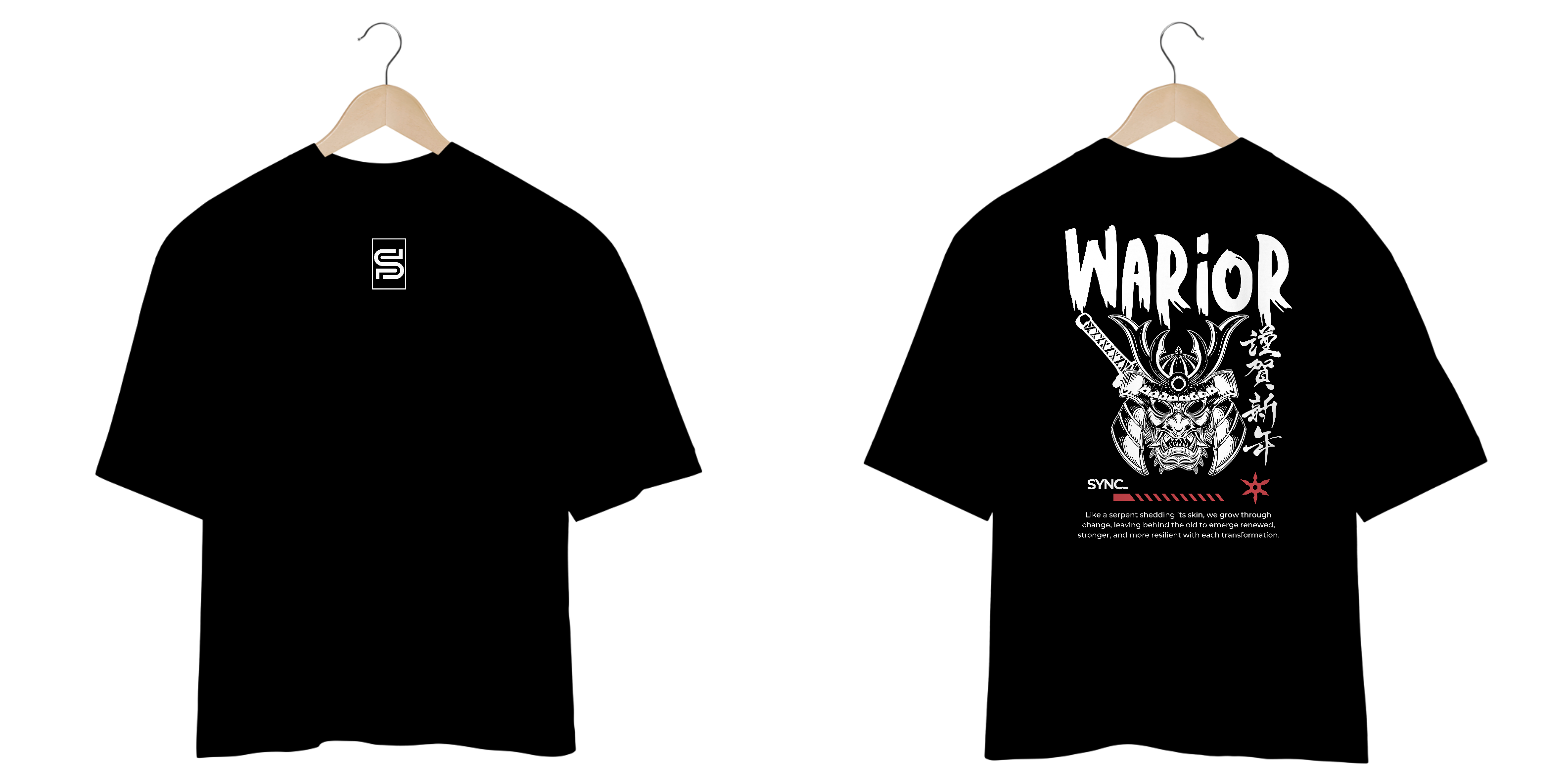 Camiseta Over Warior