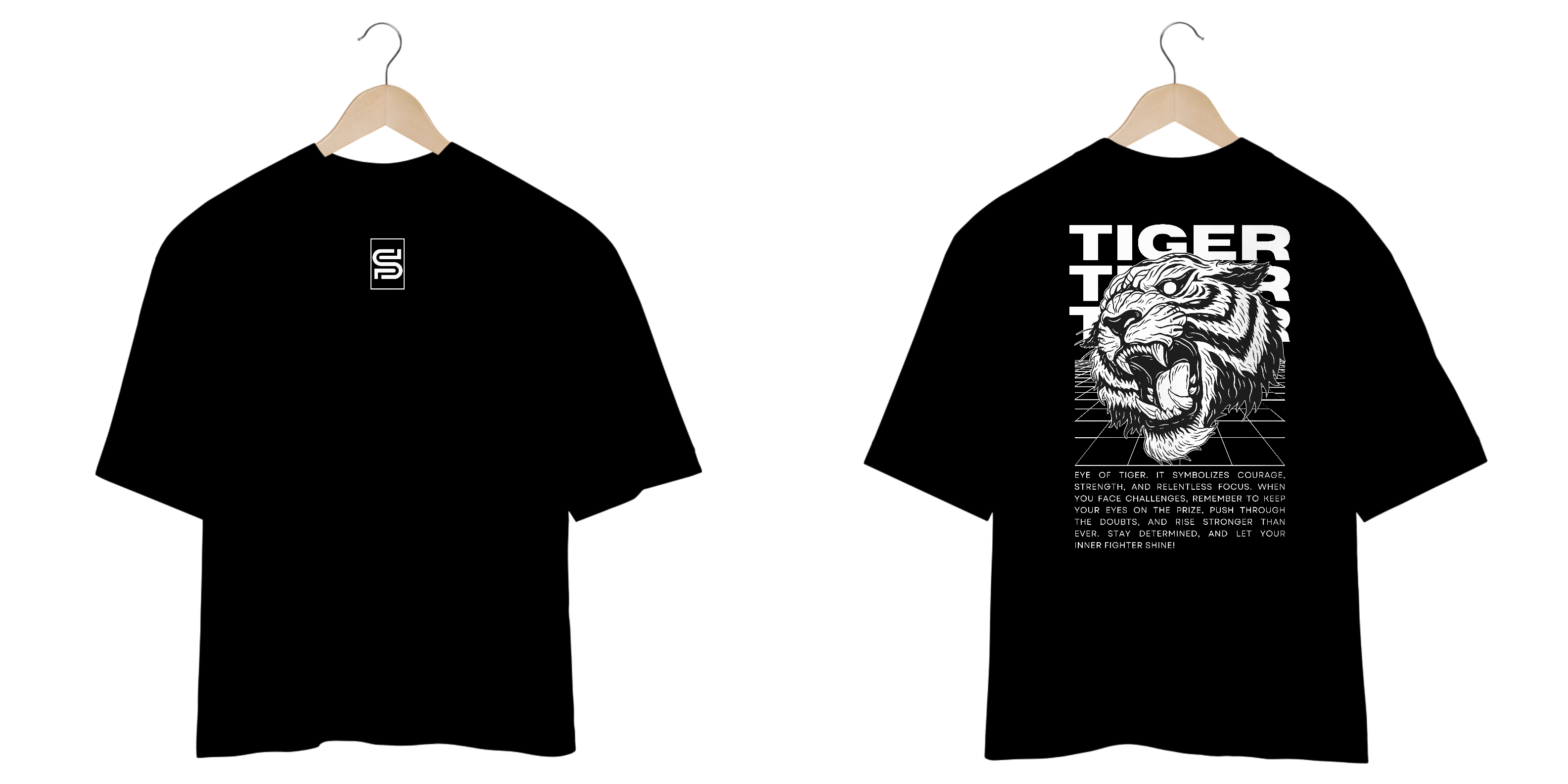 Camiseta Over Eye of  Tiger