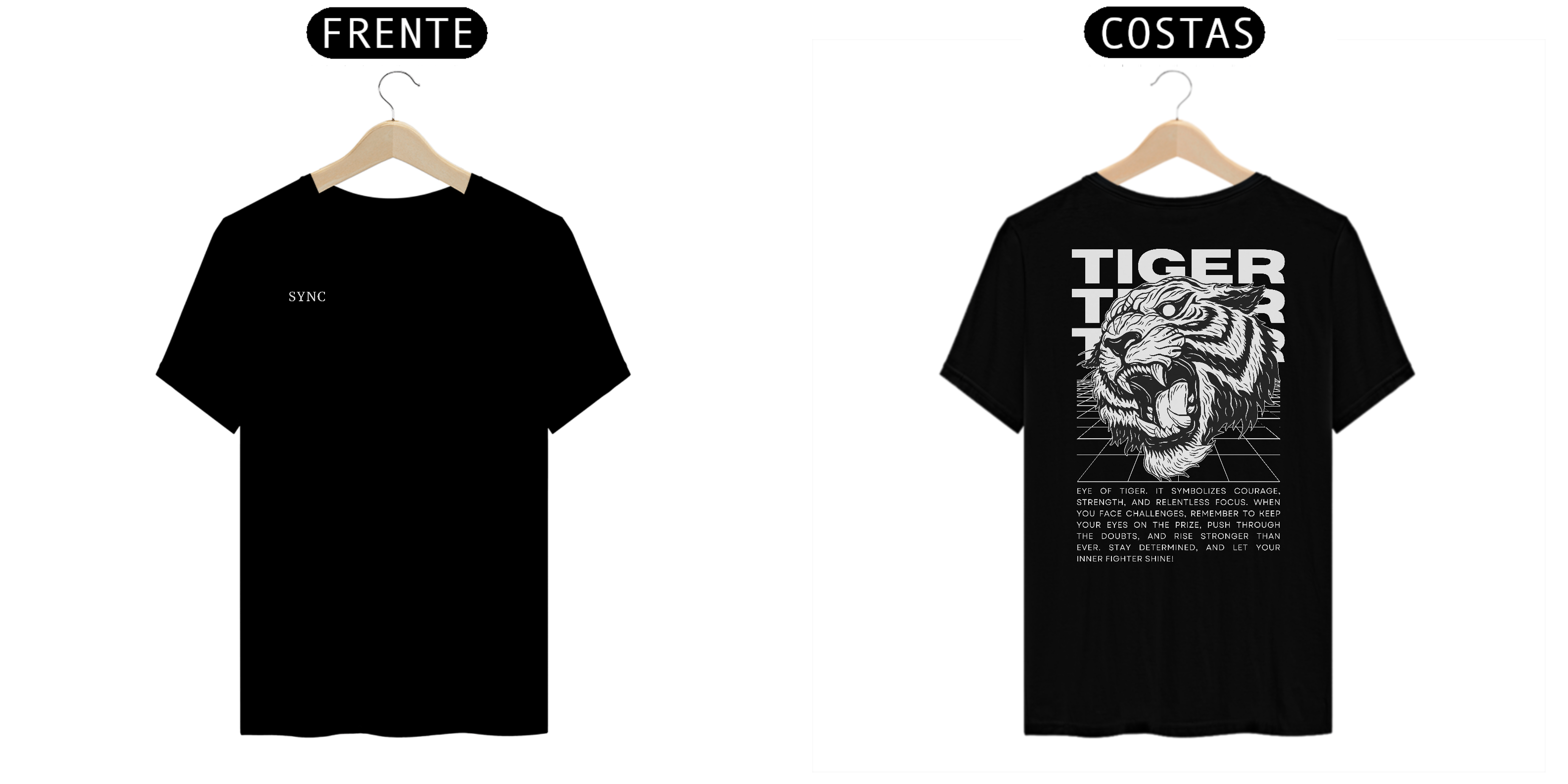 Camiseta Algodão Pima Tiger