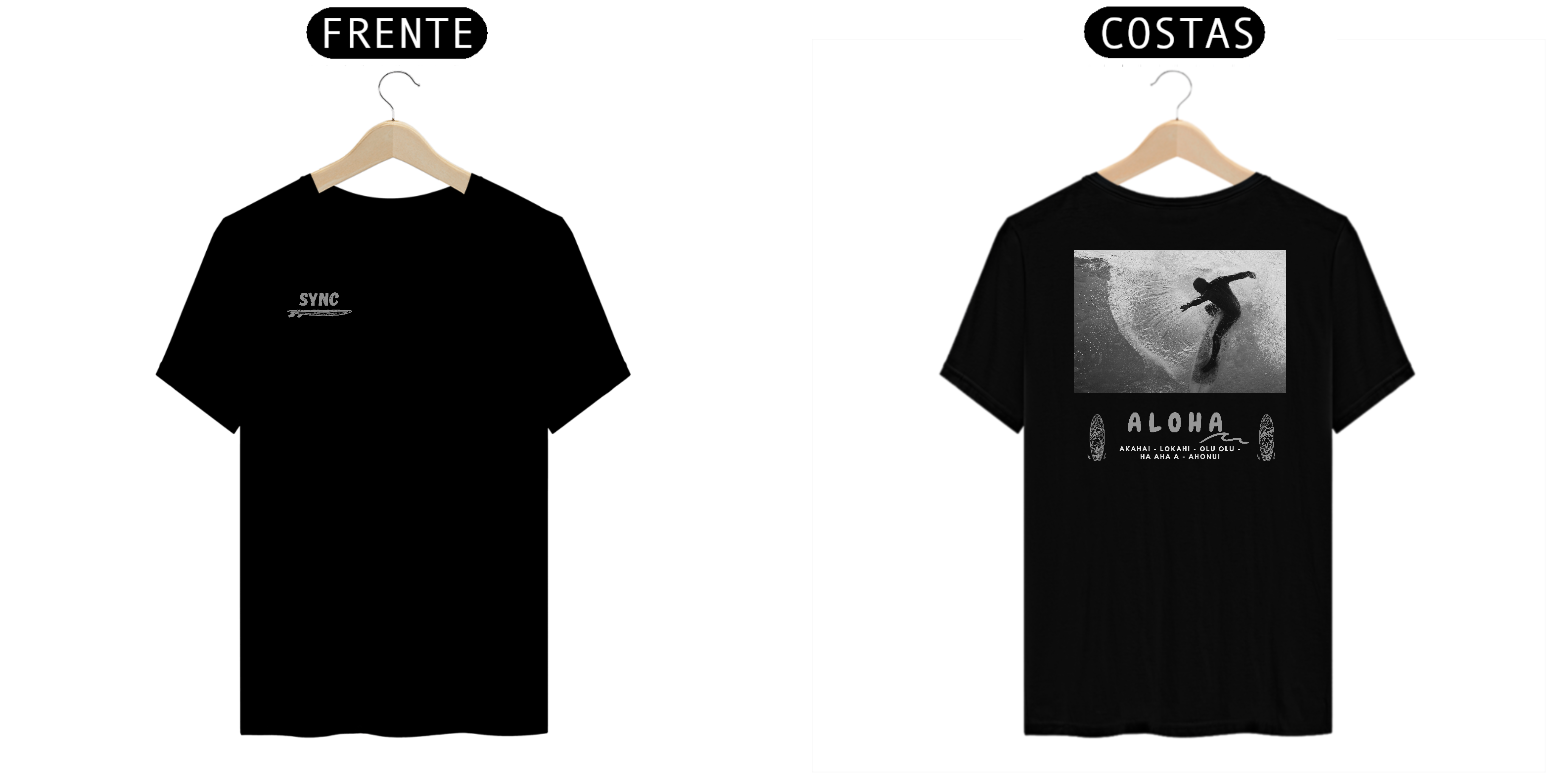 Camiseta Algodão Sync Surf