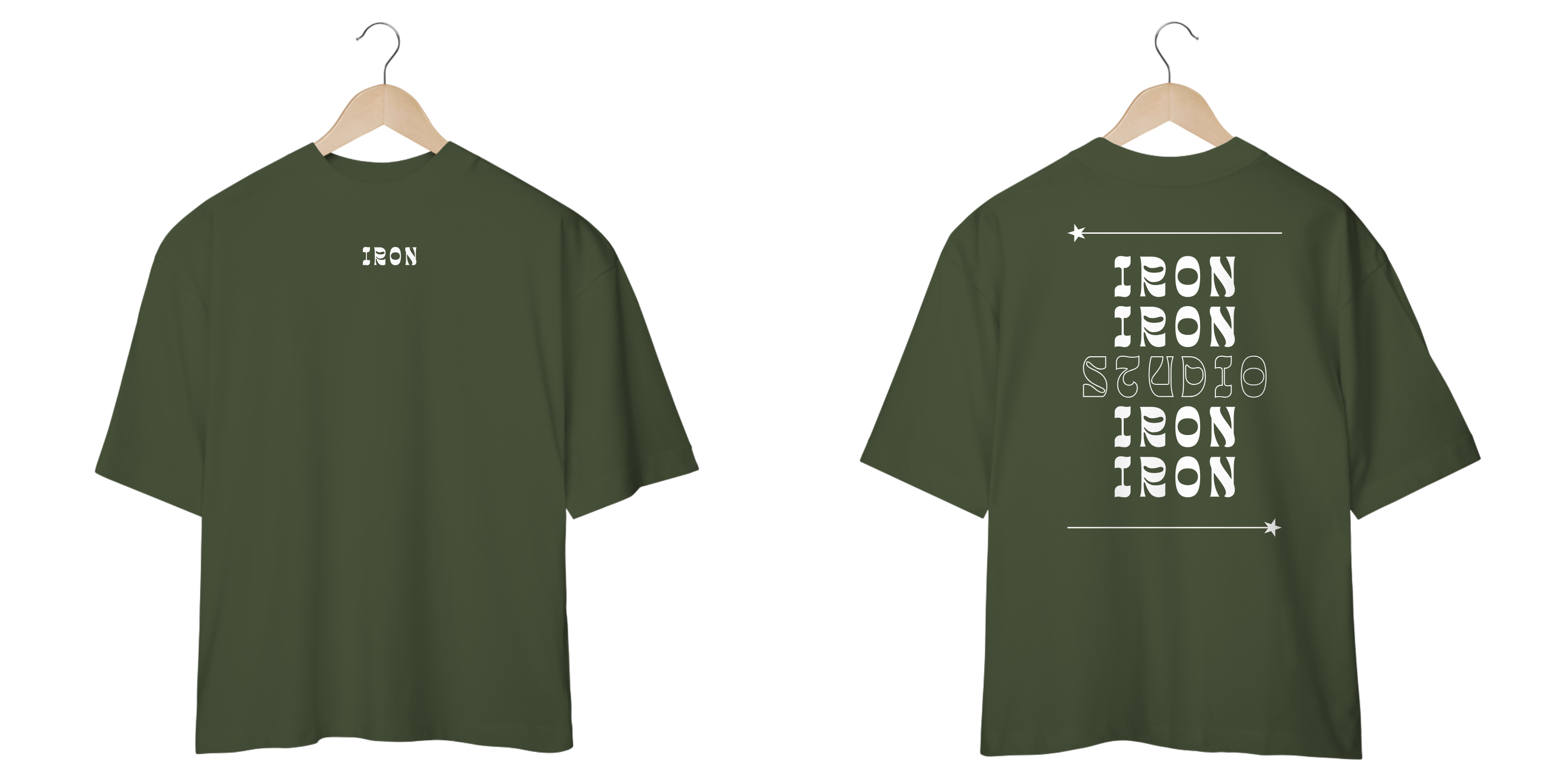 Camiseta Oversized Iron