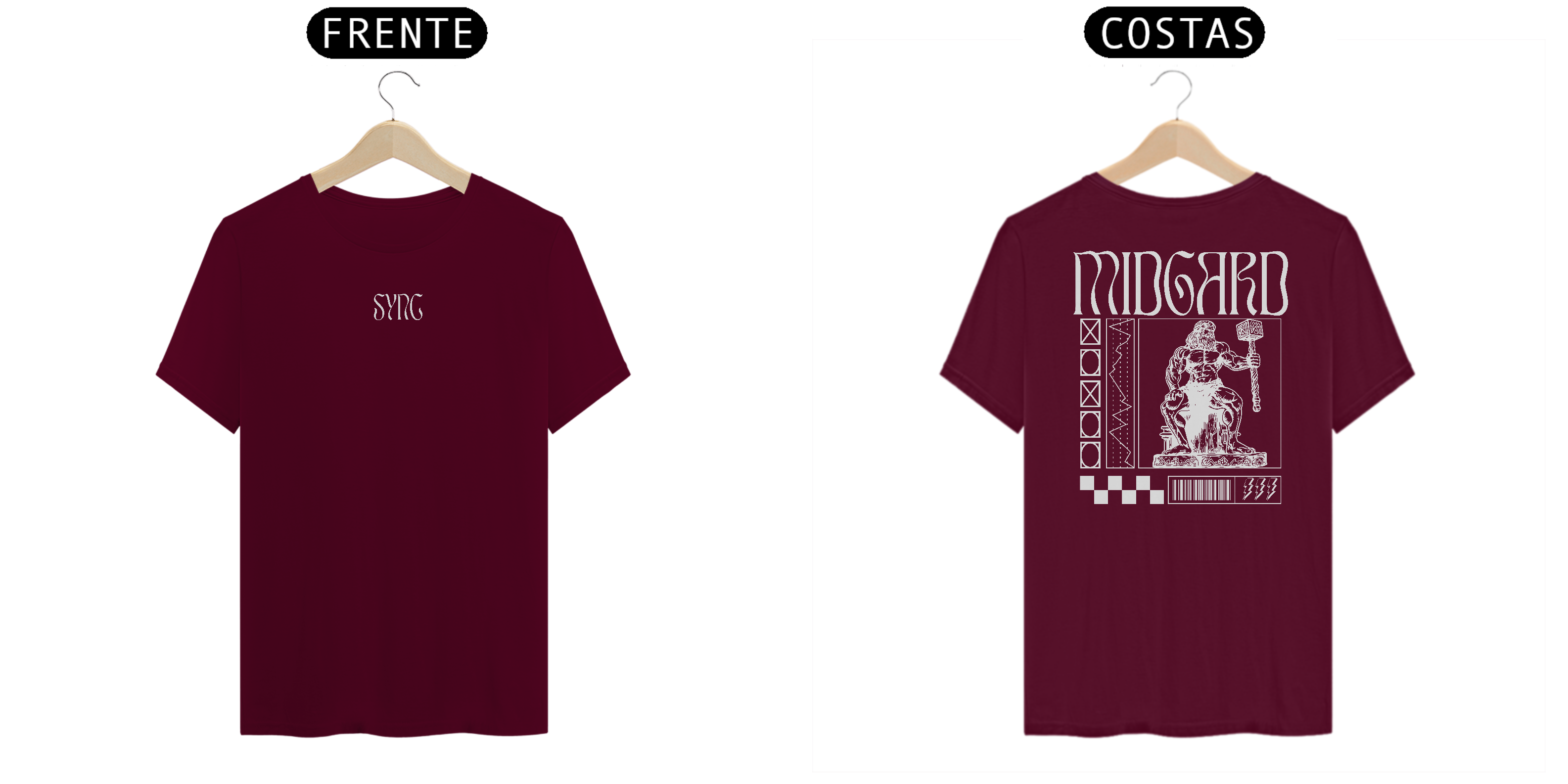 Camiseta Algodão Sync Midgard