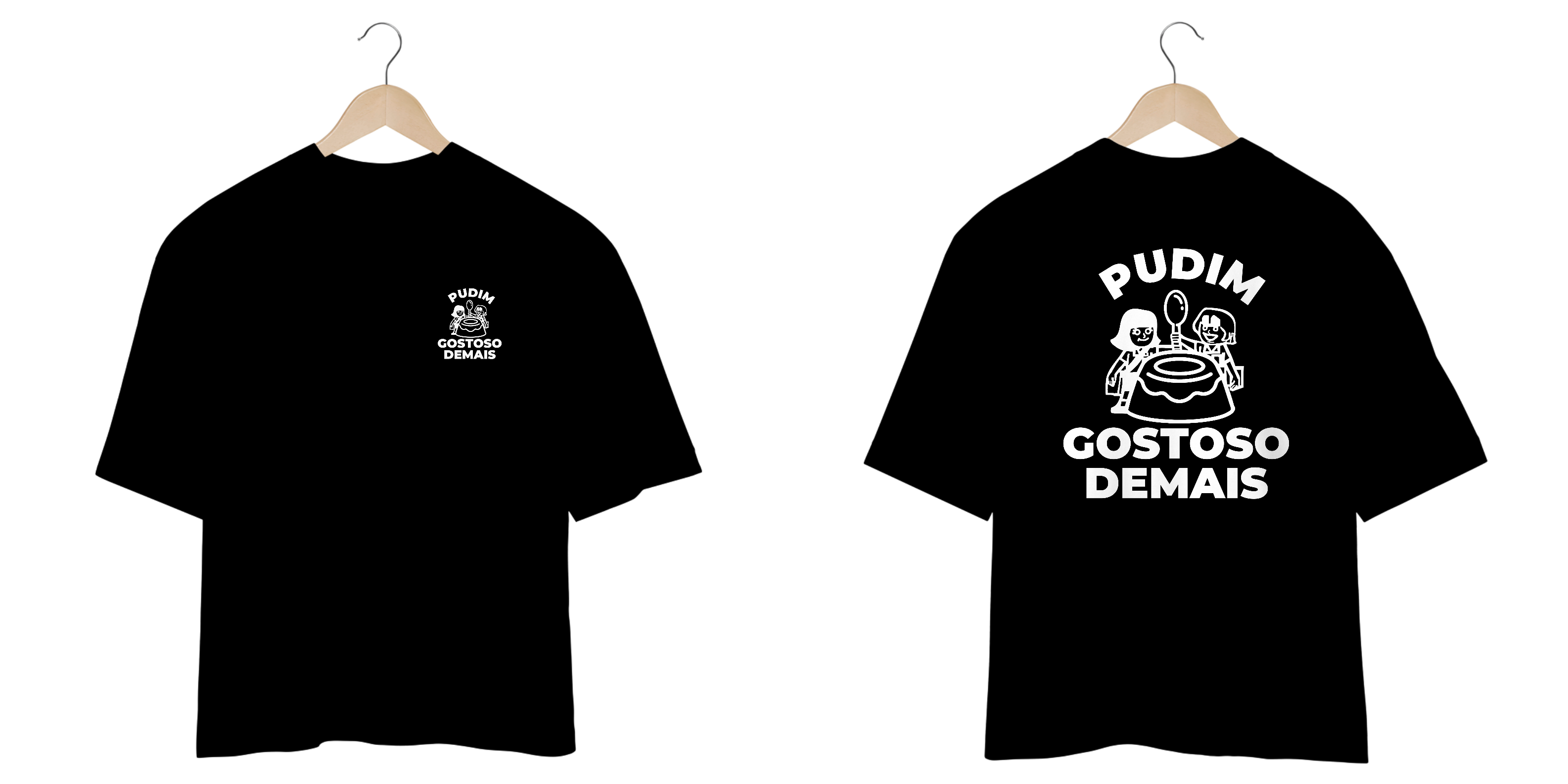 Pudim Gostoso Demais | Escura | Oversized