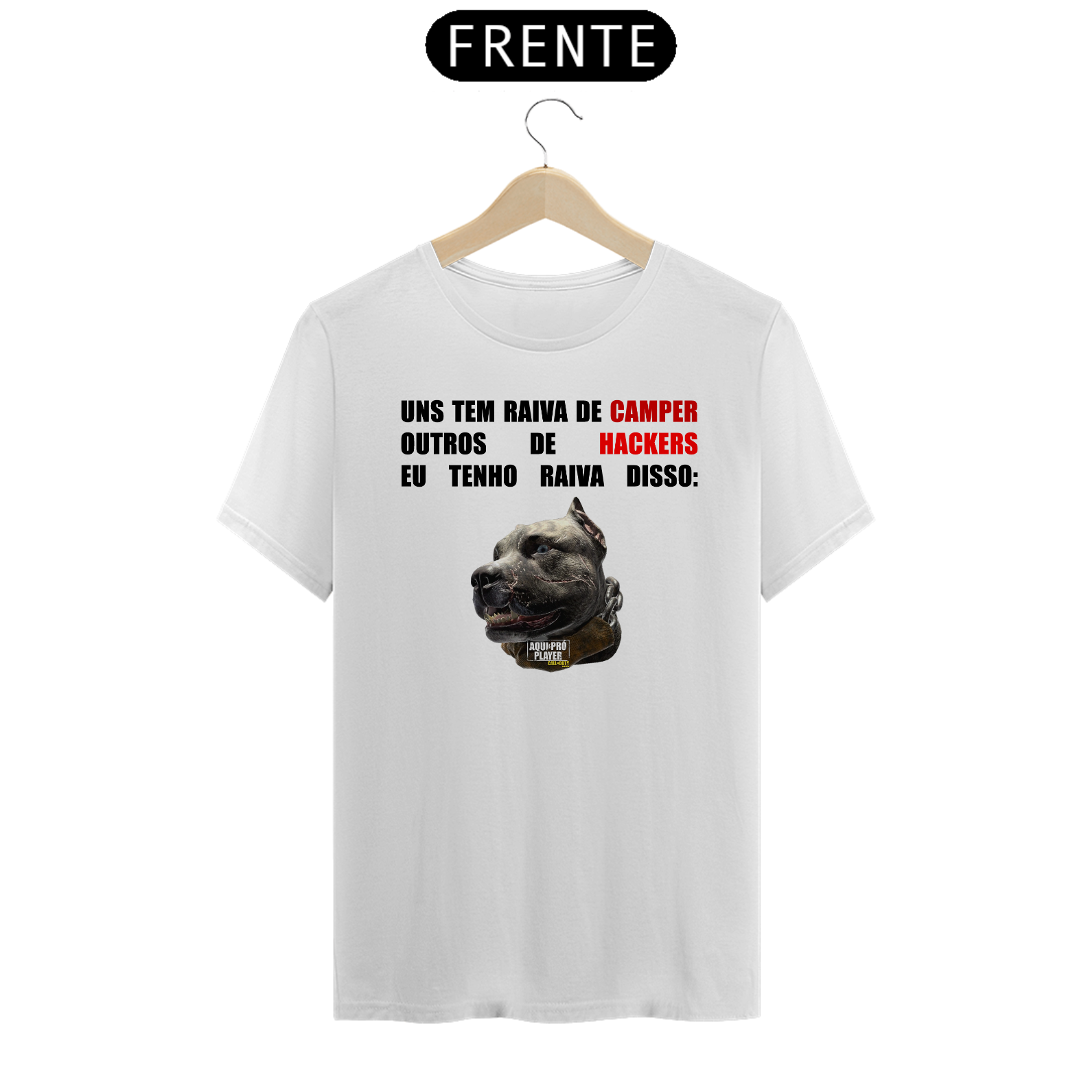 Camisa com skin | Raiva dos cachorros | Unissex