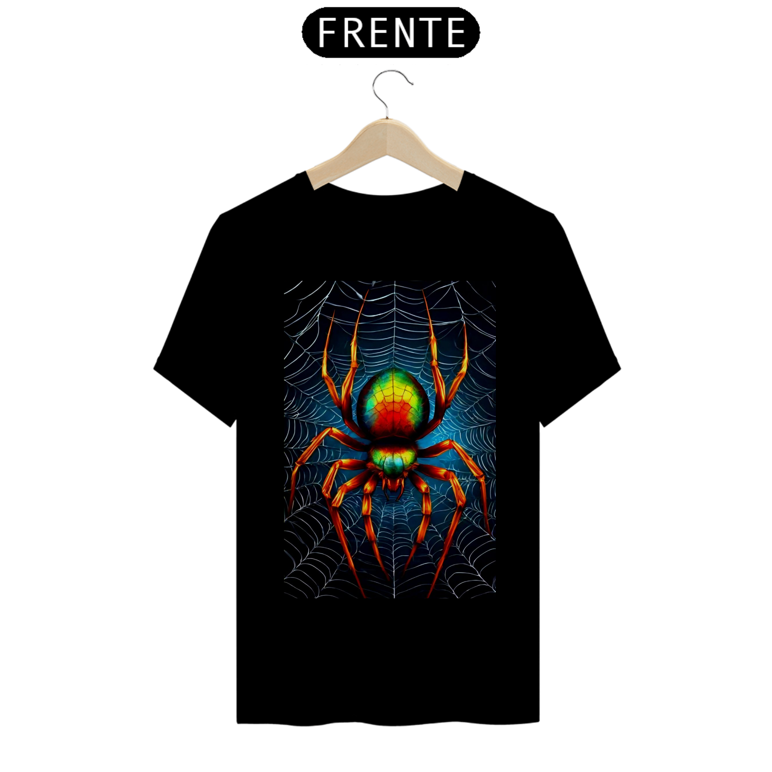 Camiseta T-Shirt Quality Spider Color