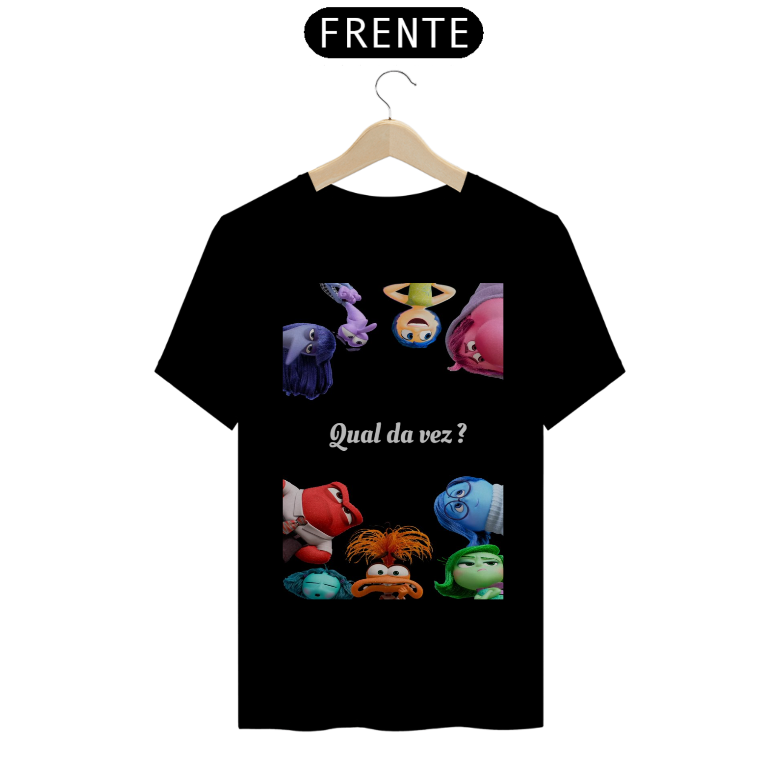 Camiseta T-Shirt Quality Emoções 