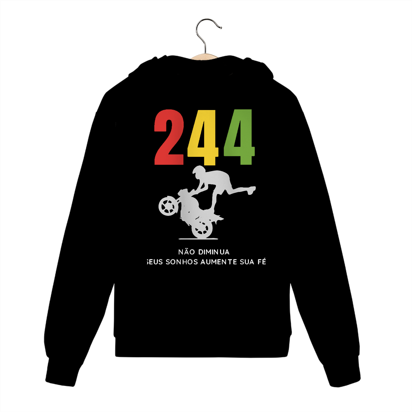 MOLETOM ZÍPER-  GRAU DE RUA 244