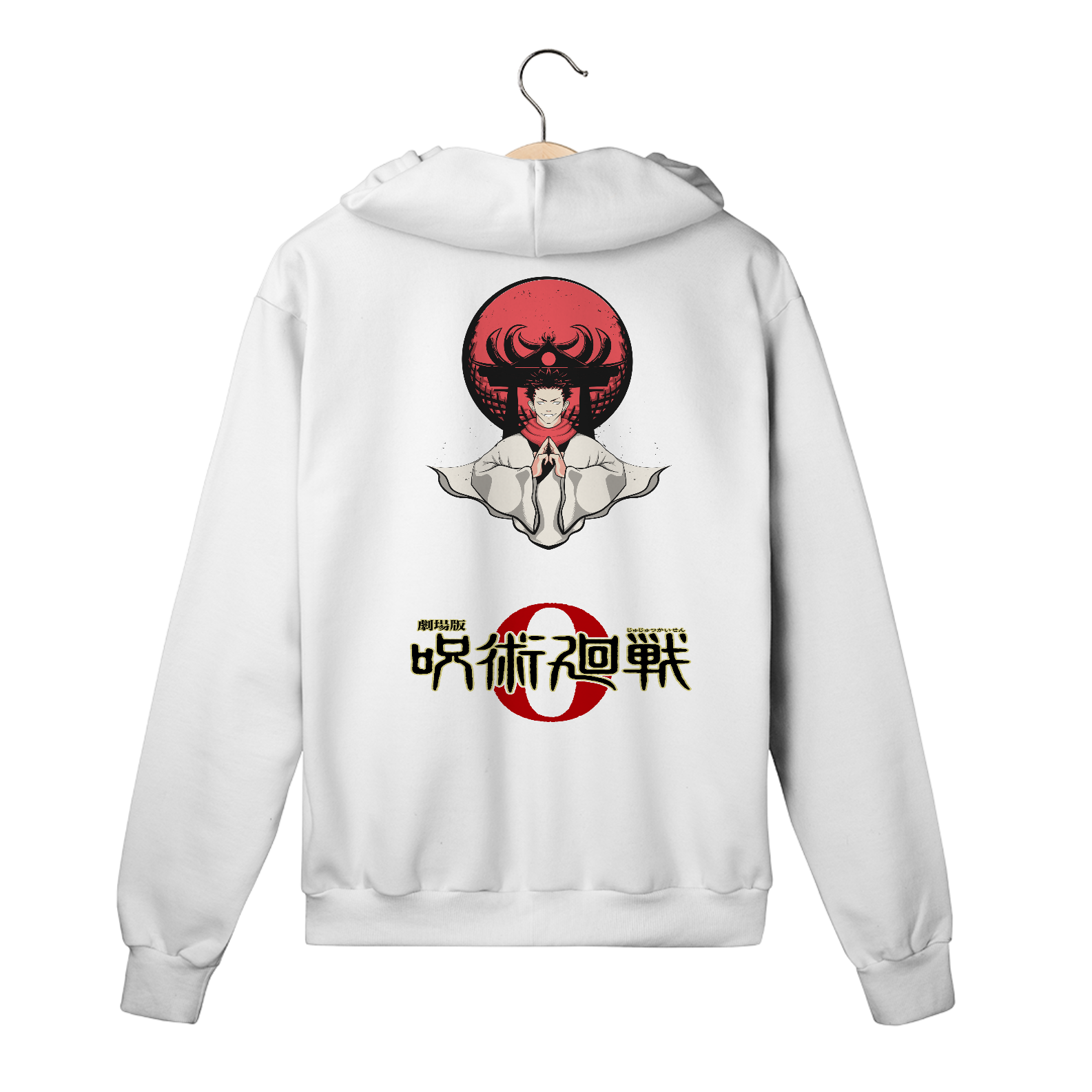 Moleton com zipper - Sukuna - White