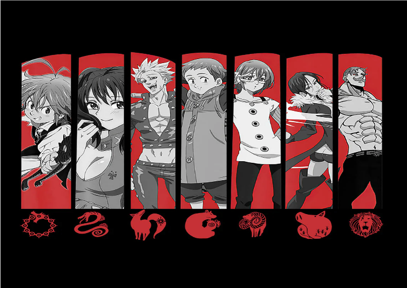 Poster - Nanatsu no Taizai