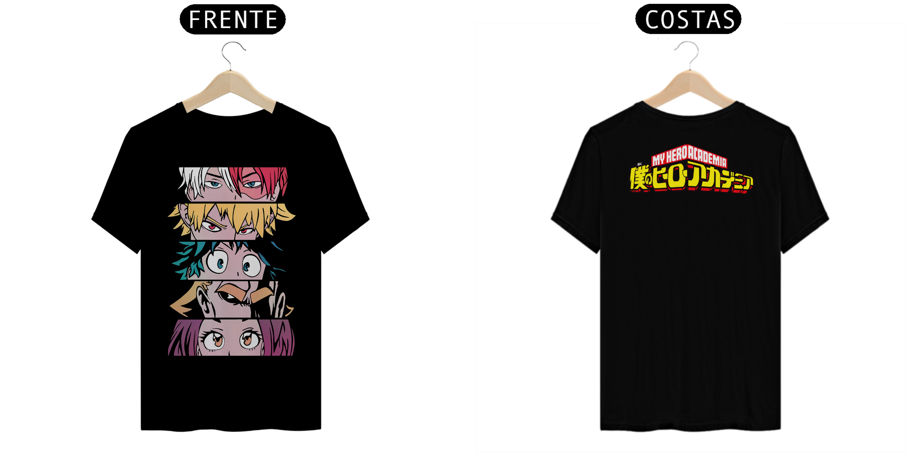 Camisa - My Hero Academia - Grupo