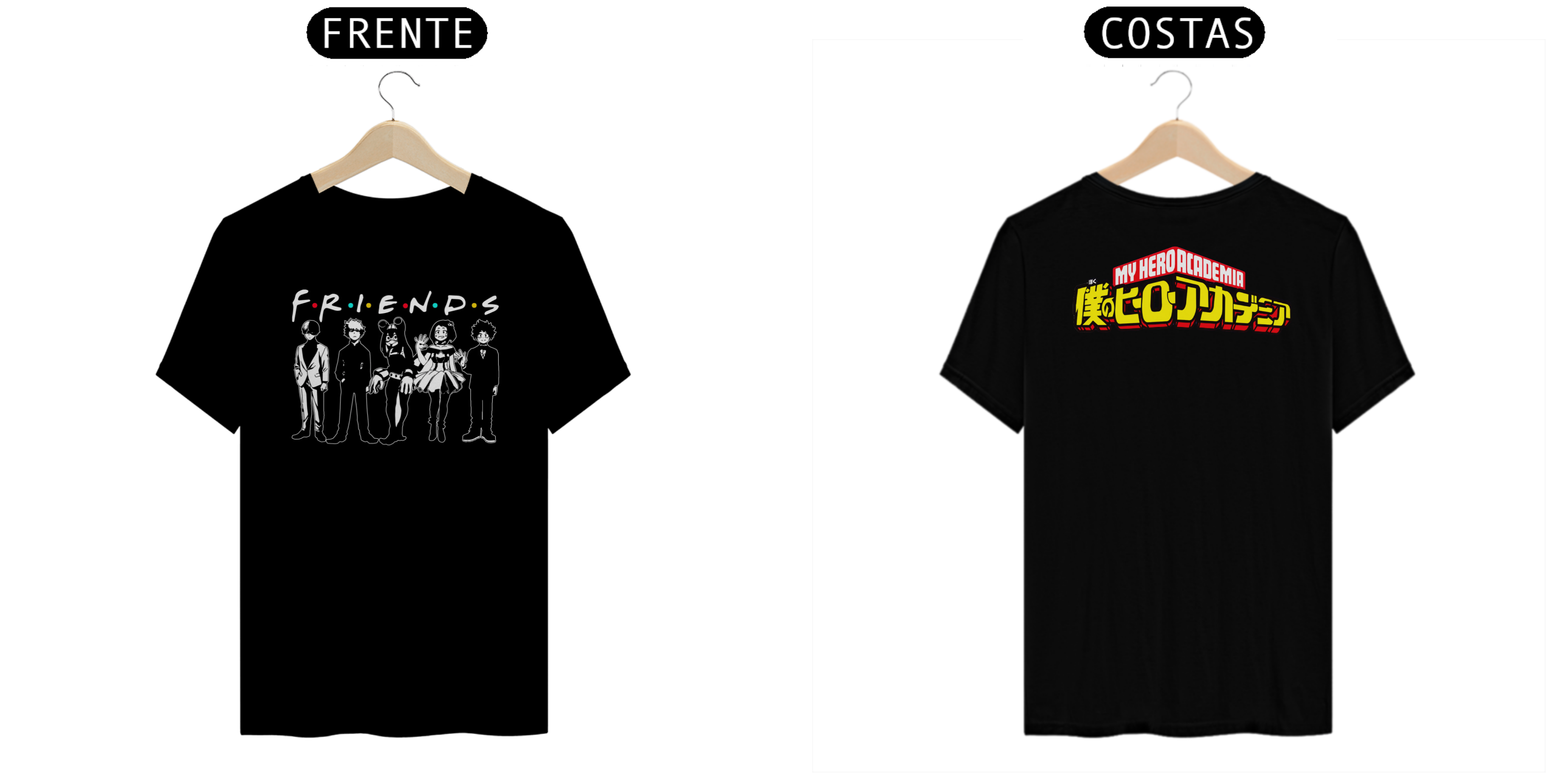 Camisa - My Hero Friends