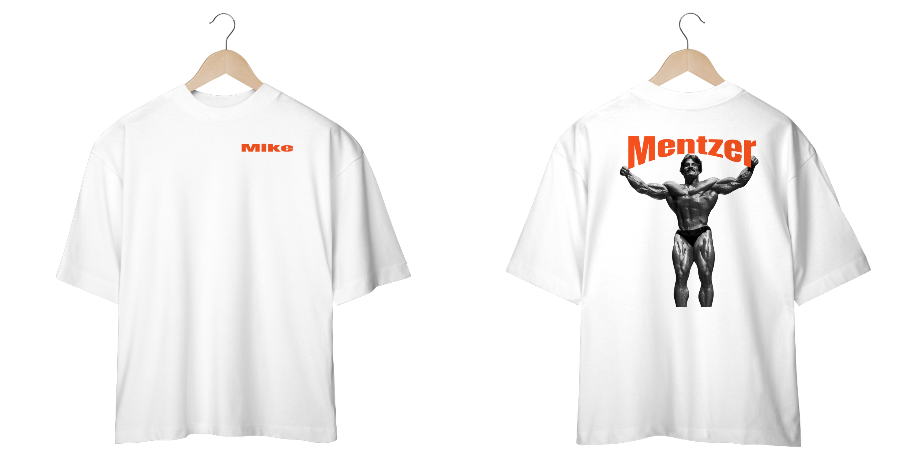 Oversize Mike mentzer 