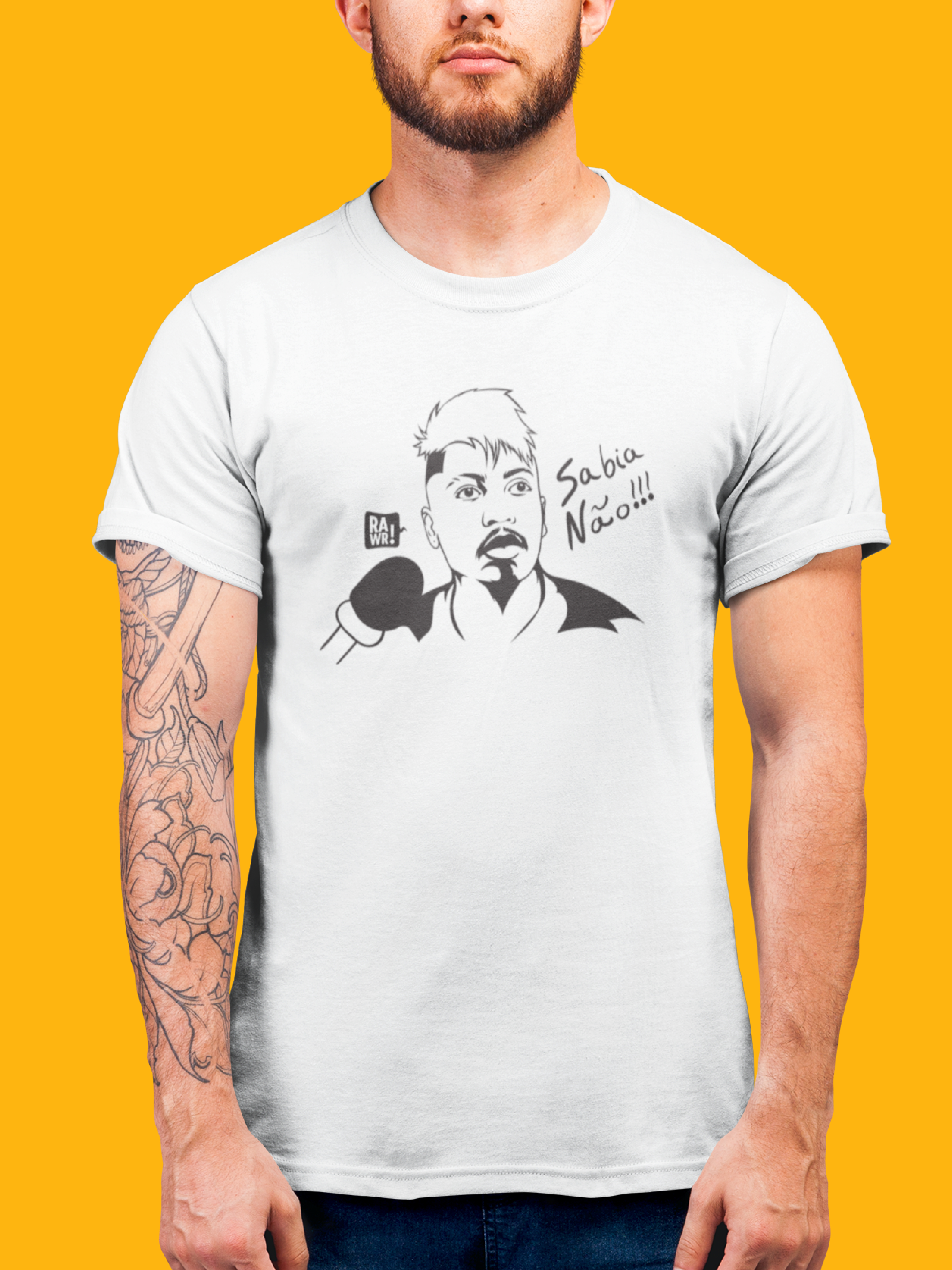 T-SHIRT SABIA NÃO!!!