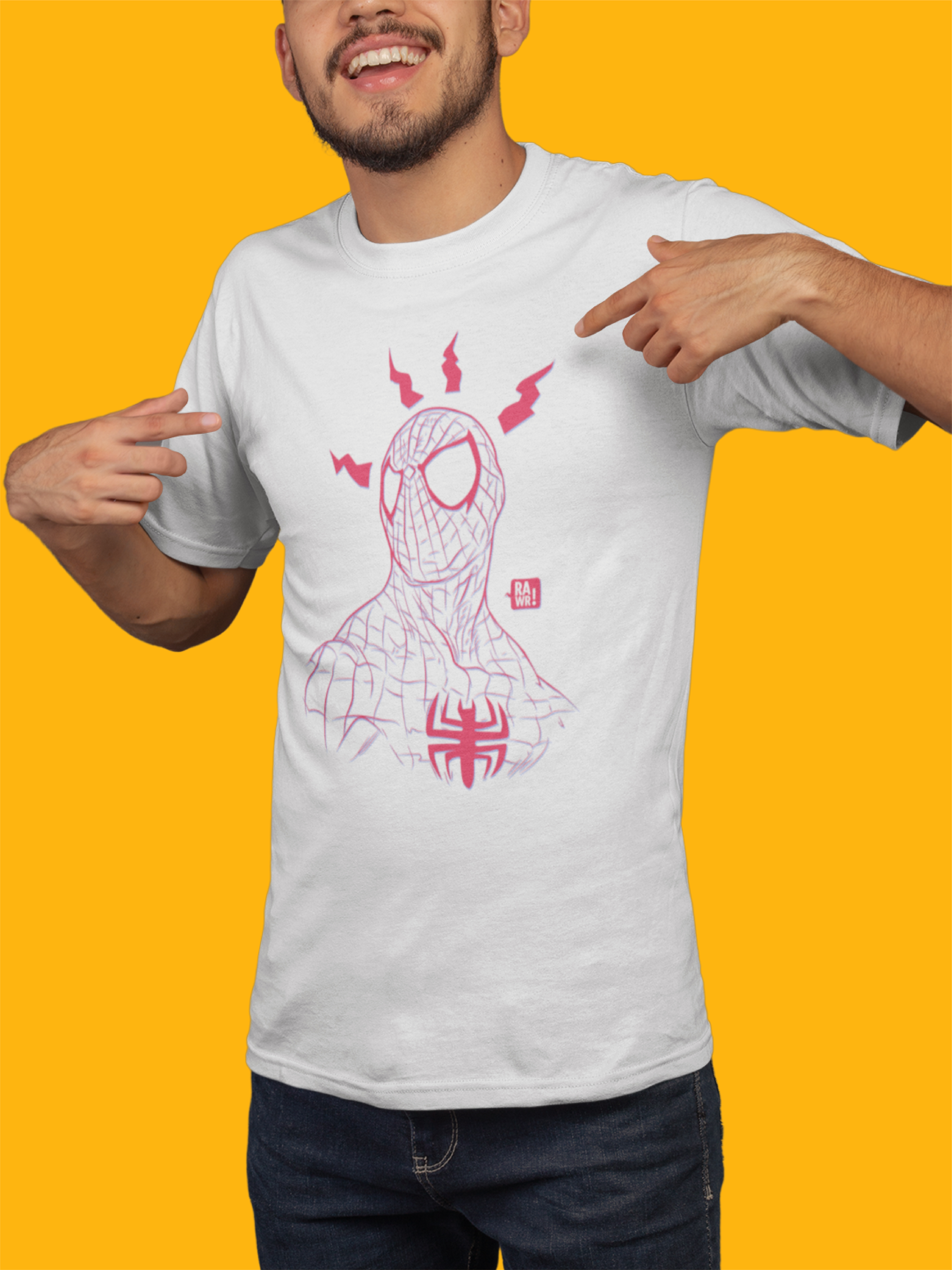 T-SHIRT SENTIDO ARANHA