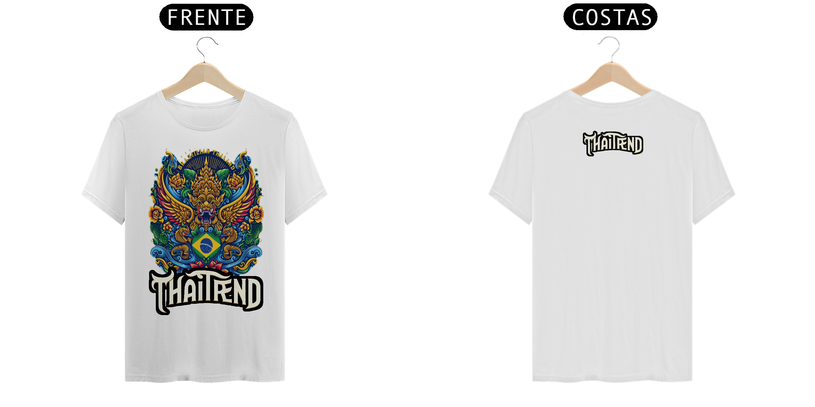 Thai Trend BrazilThailand T-Shirt 002