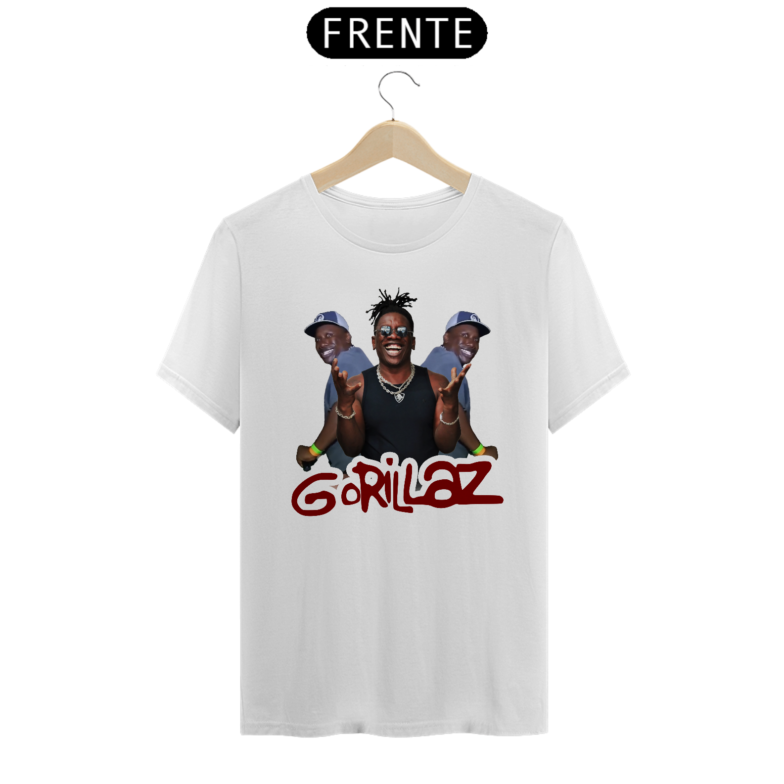 Camiseta Mc Gorillaz - Meme