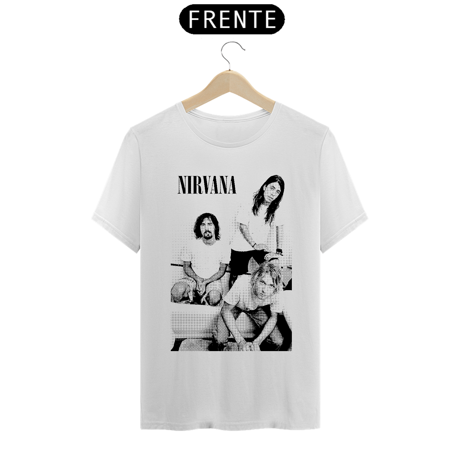 Camisa Nirvana Banda