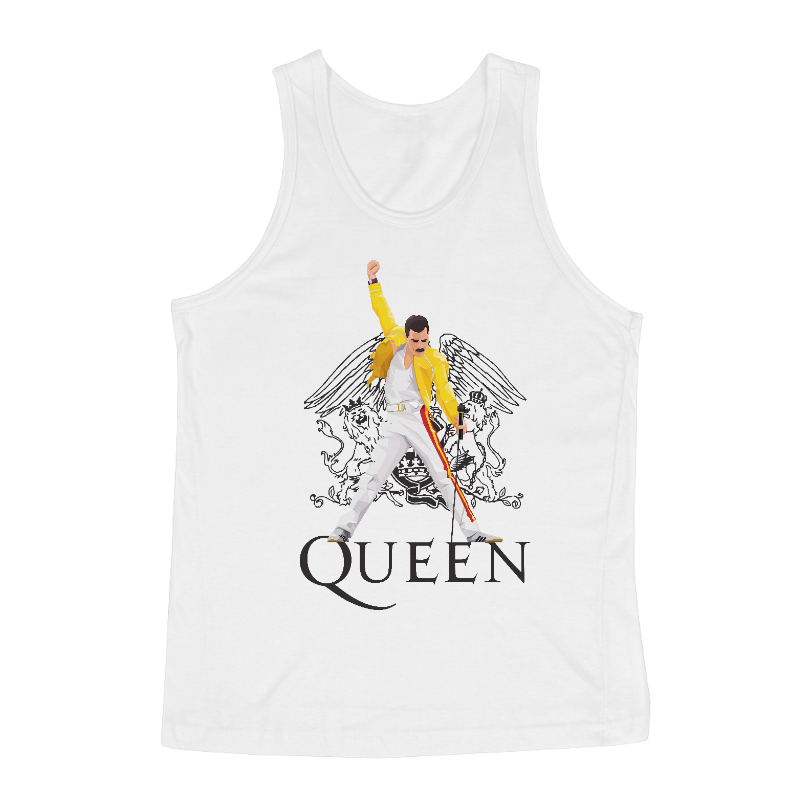 Camisa Regata Queen Fred Mecury