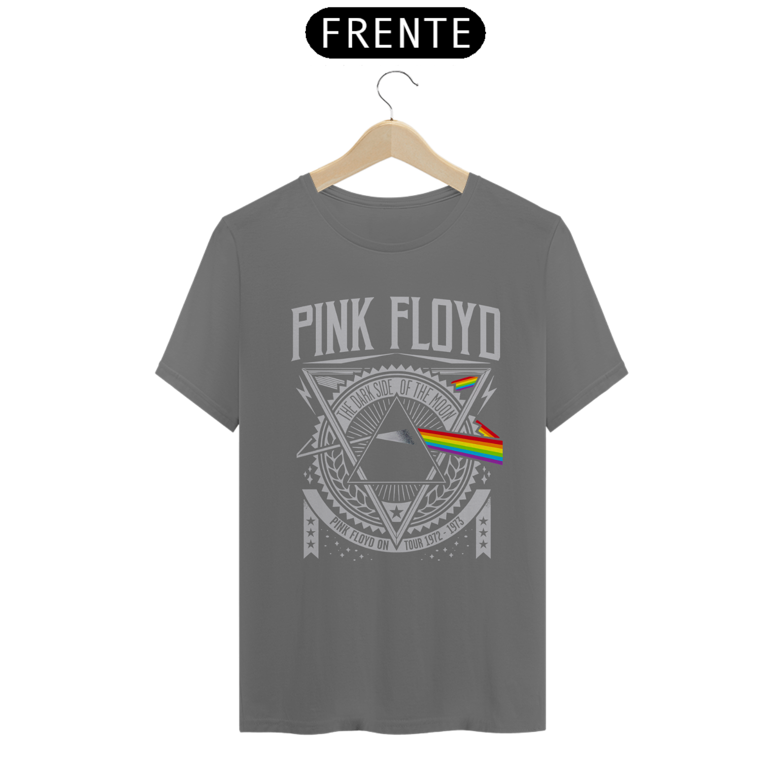 Camisa Estonada Pink Floyd Dark Side