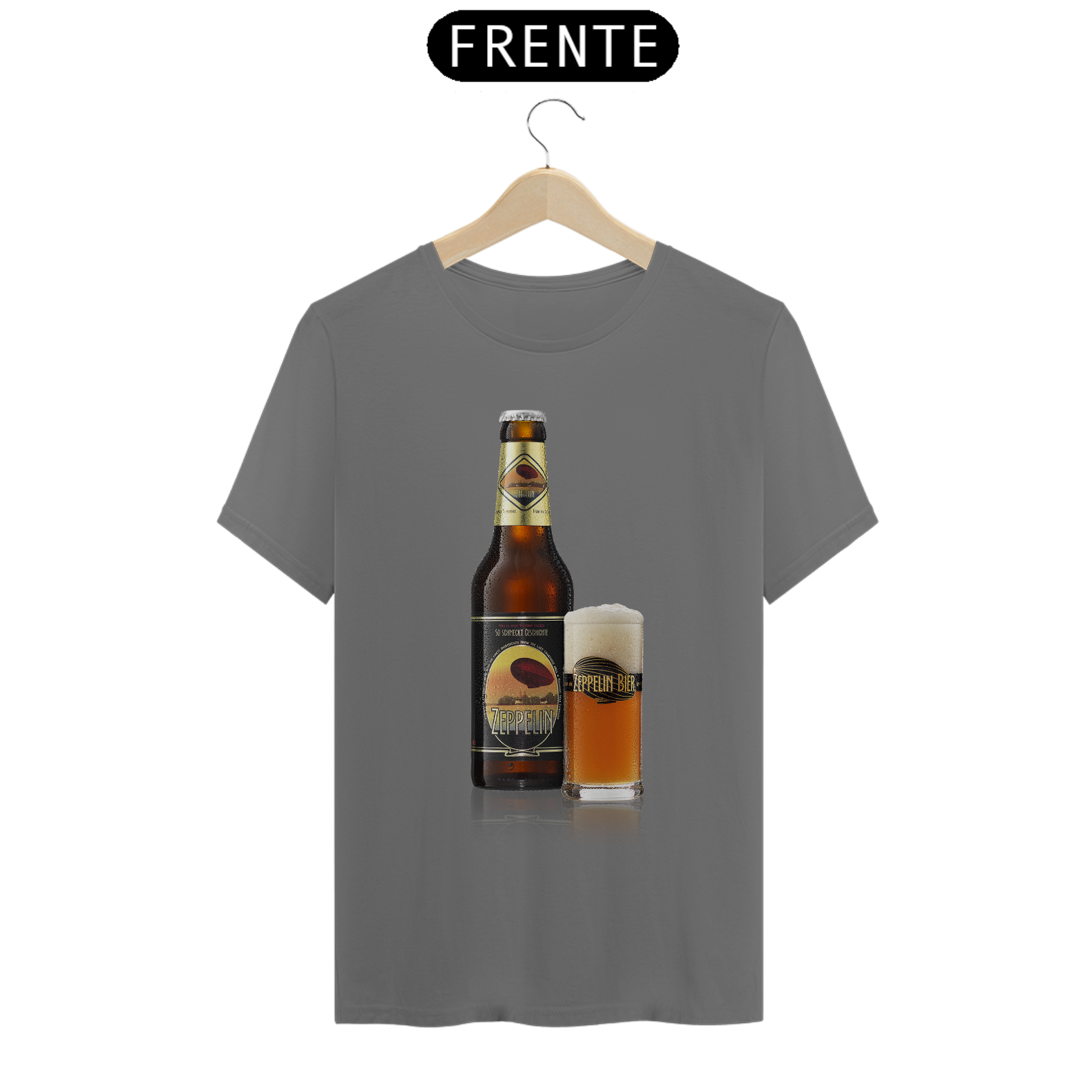 Camisa Estonada Led Zeppelin Beer Edition