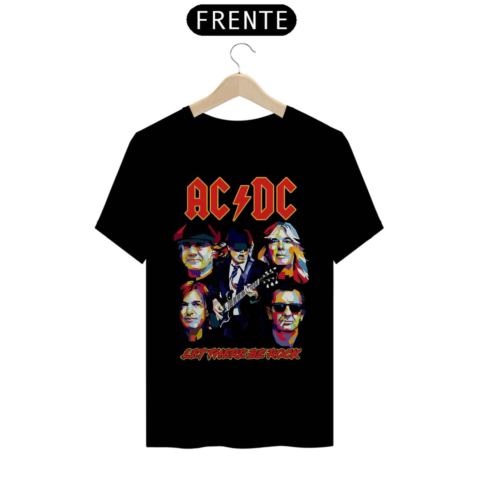 Camisa ACDC Let There be Rock