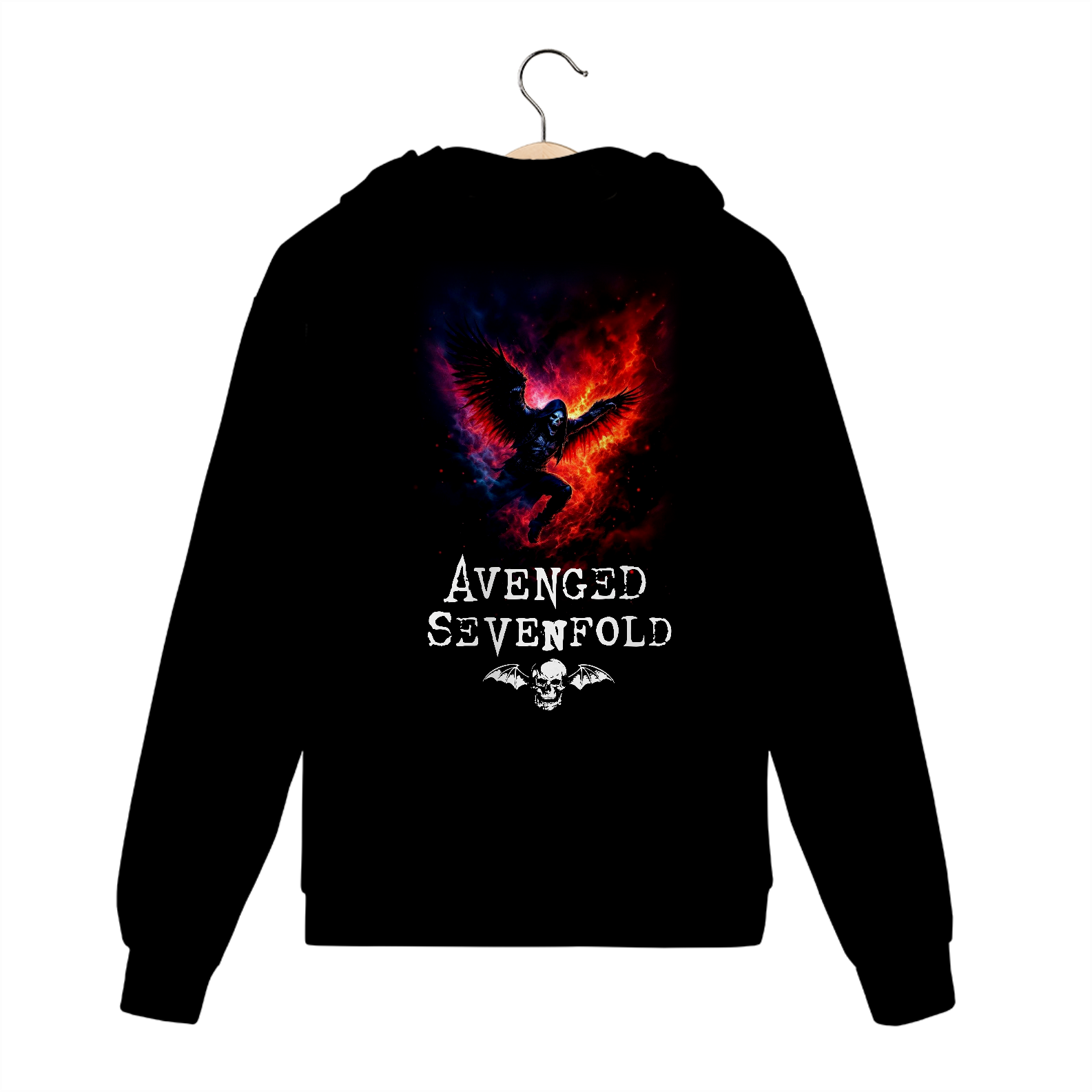 Casaco de Moletom de Ziper Avenged Sevenfold
