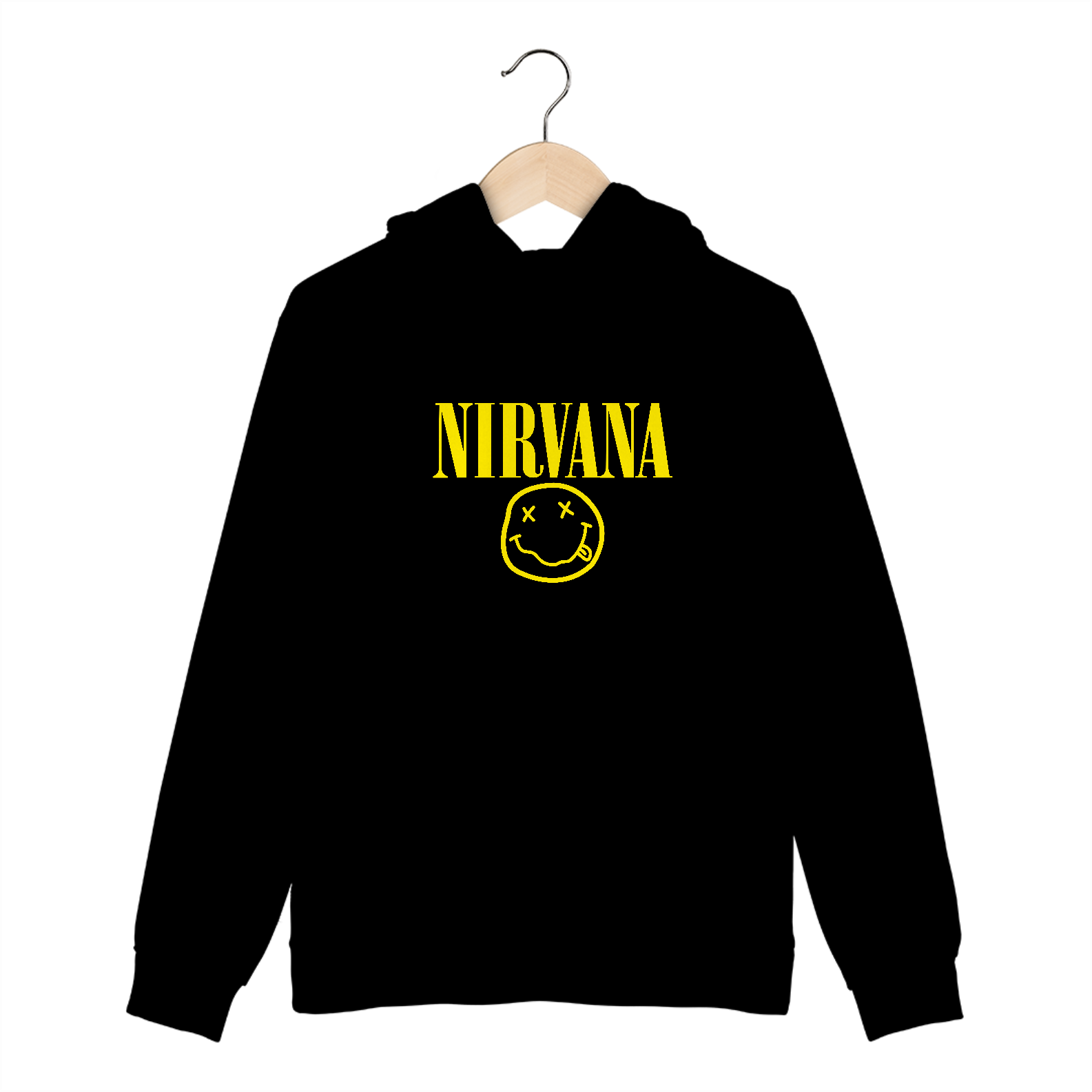 Casaco de Moletom Canguru Nirvana