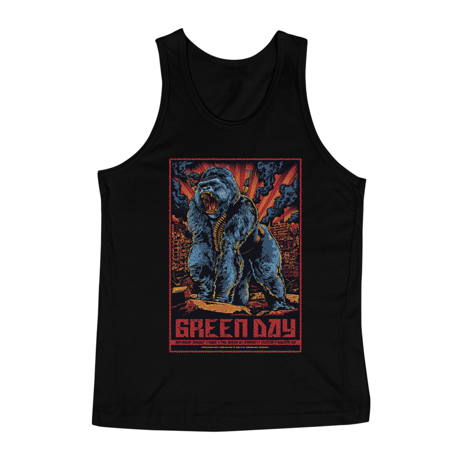 Camisa Regata Green Day