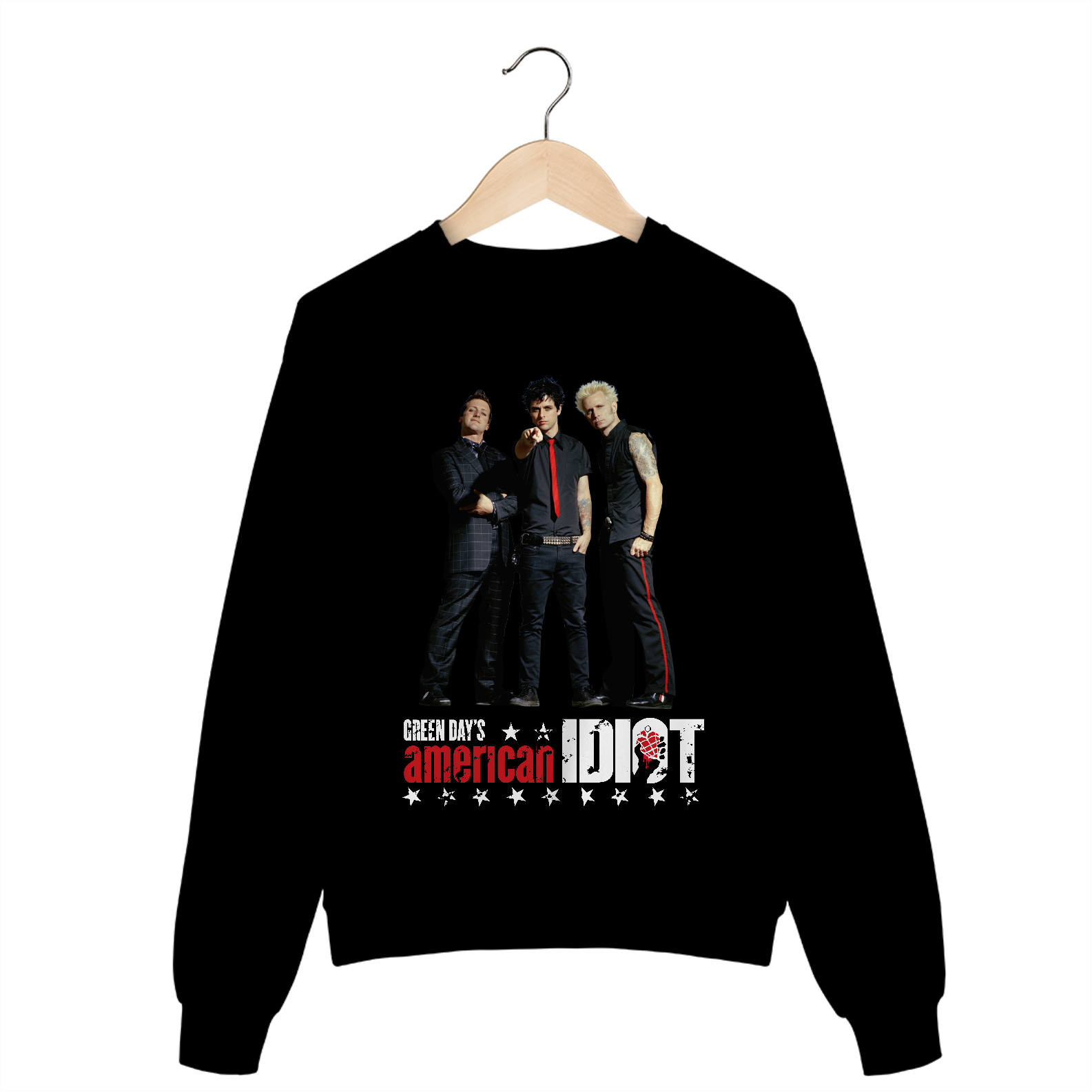 Casaco de Moletom Fechado Green Day